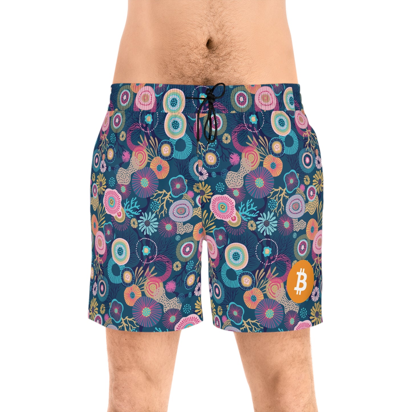 Bitcoin Jelly Fish Swim Trunk In N Out Crypto