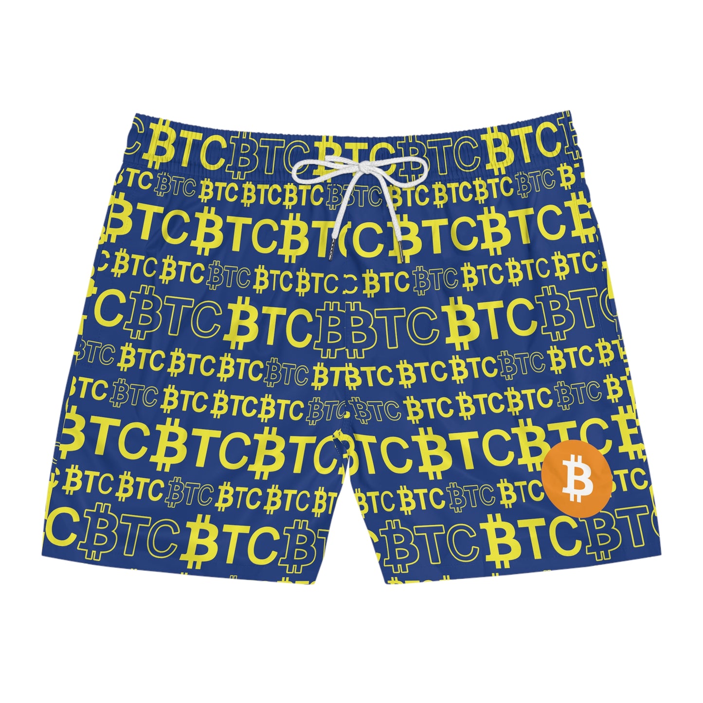 Bitcoin Dubai Yellow Swim Trunk In N Out Crypto