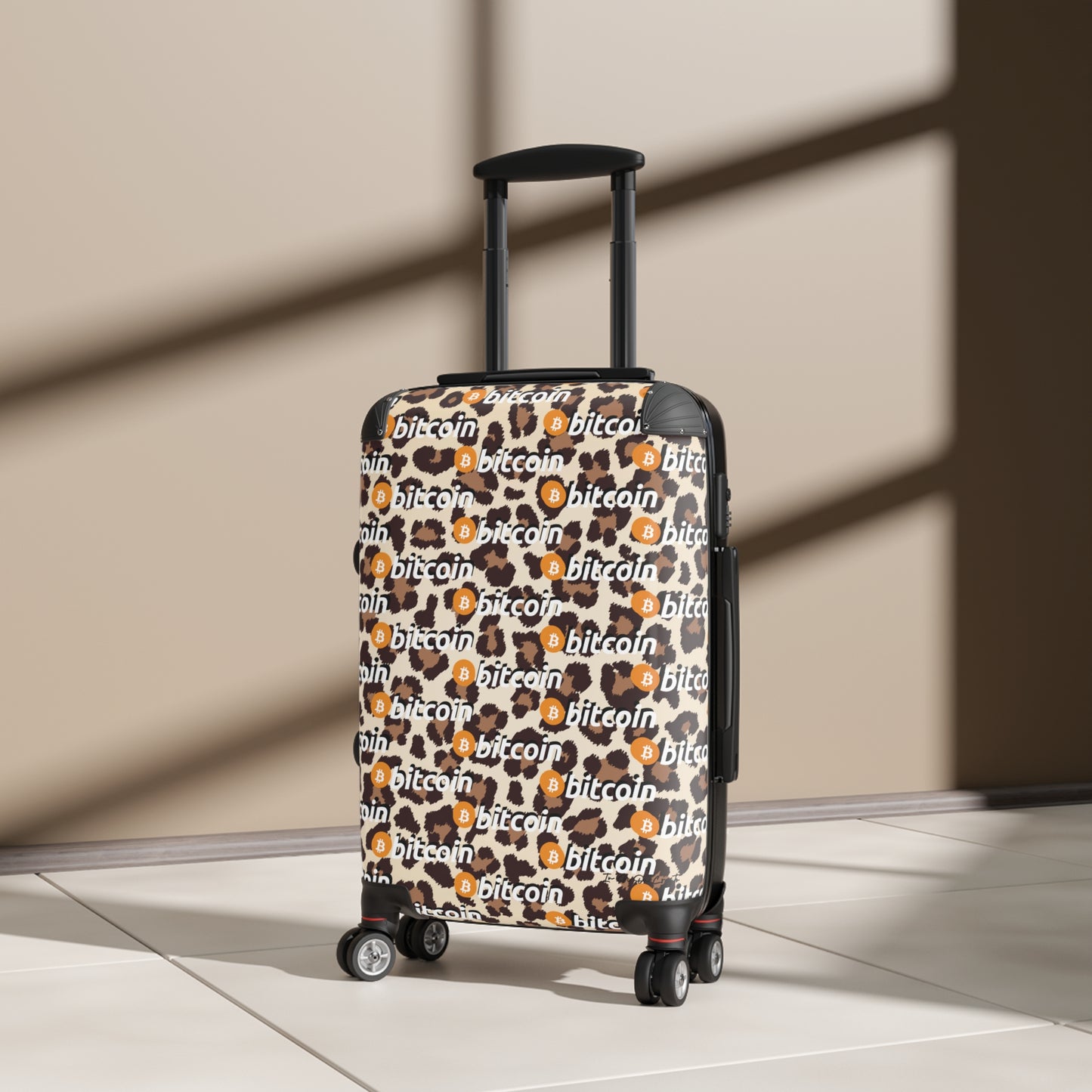 Bitcoin Leopard Suitcase InNOutCrypto