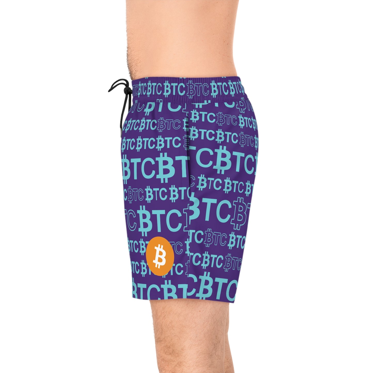 Bitcoin Dubai Purple Swim Trunk In N Out Crypto