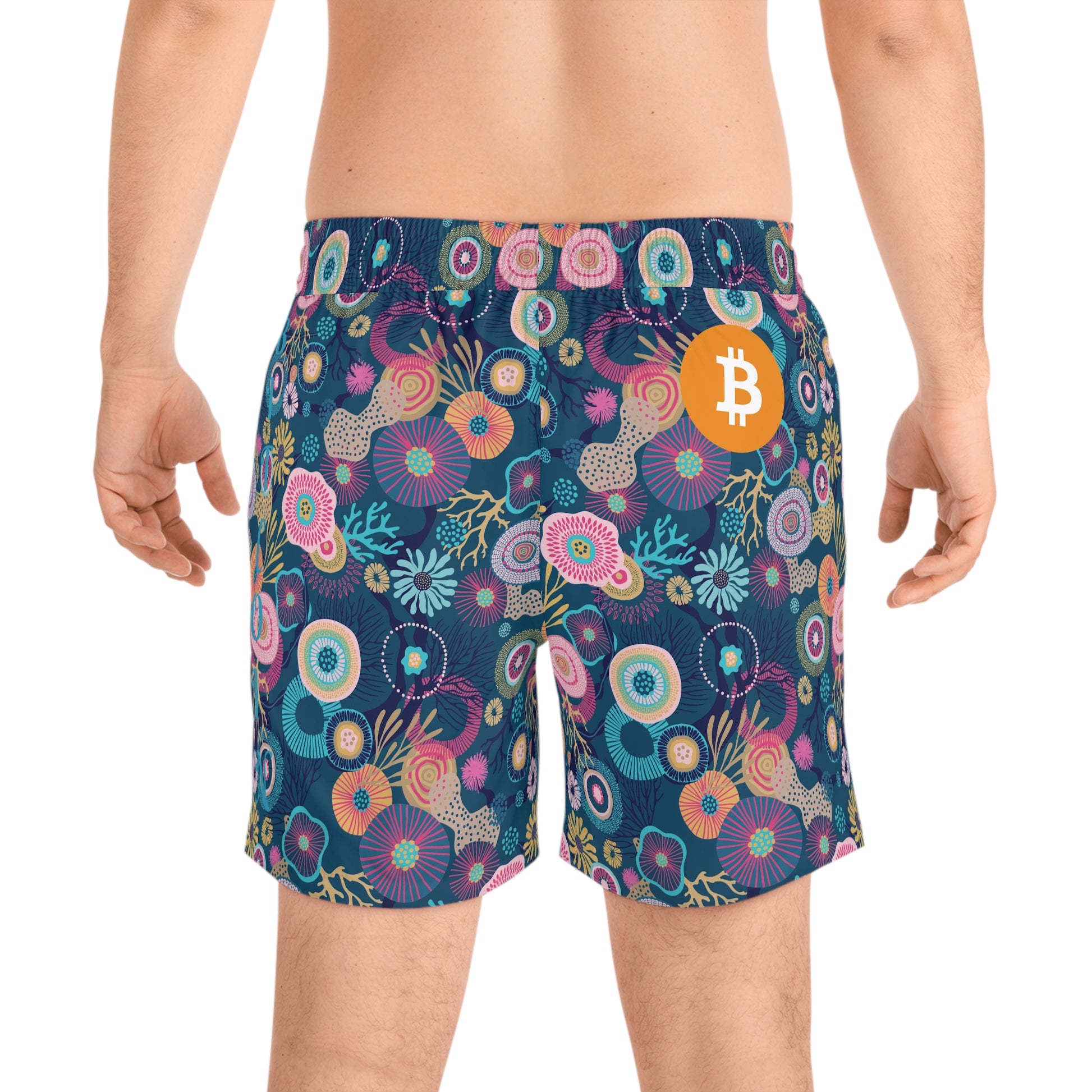 Bitcoin Jelly Fish Swim Trunk In N Out Crypto