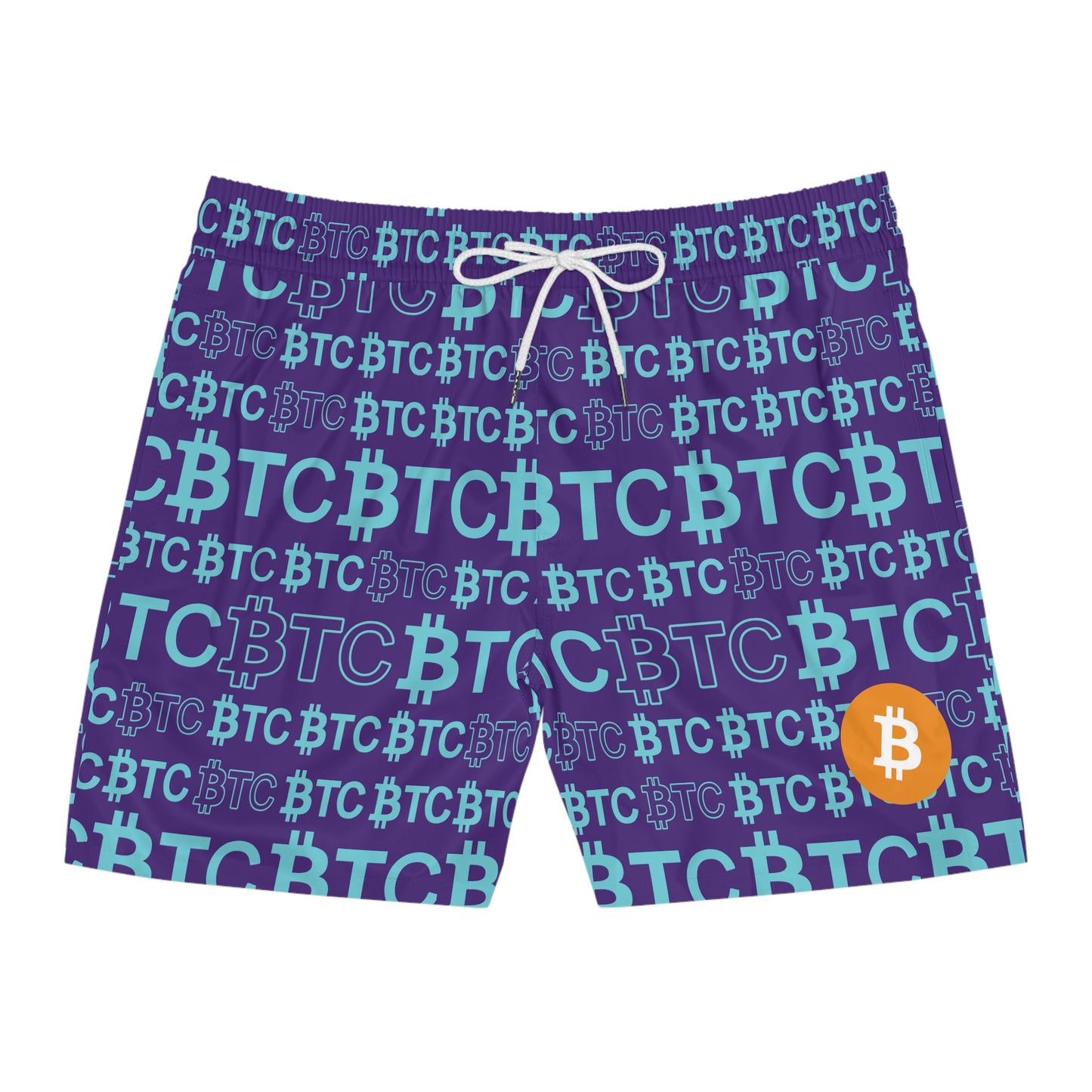 Bitcoin Dubai Purple Swim Trunk In N Out Crypto