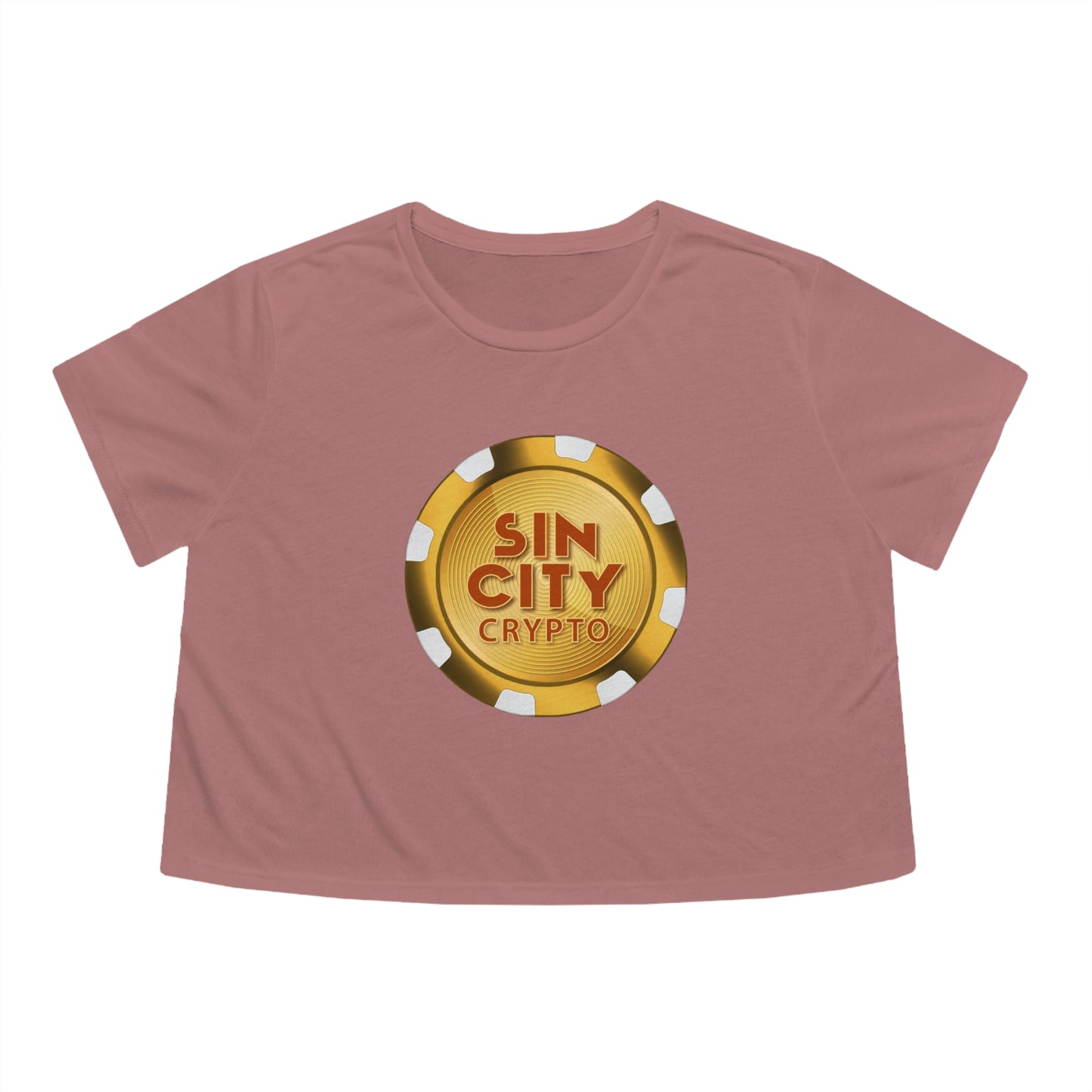 Sin City Crypto Cropped T-Shirt