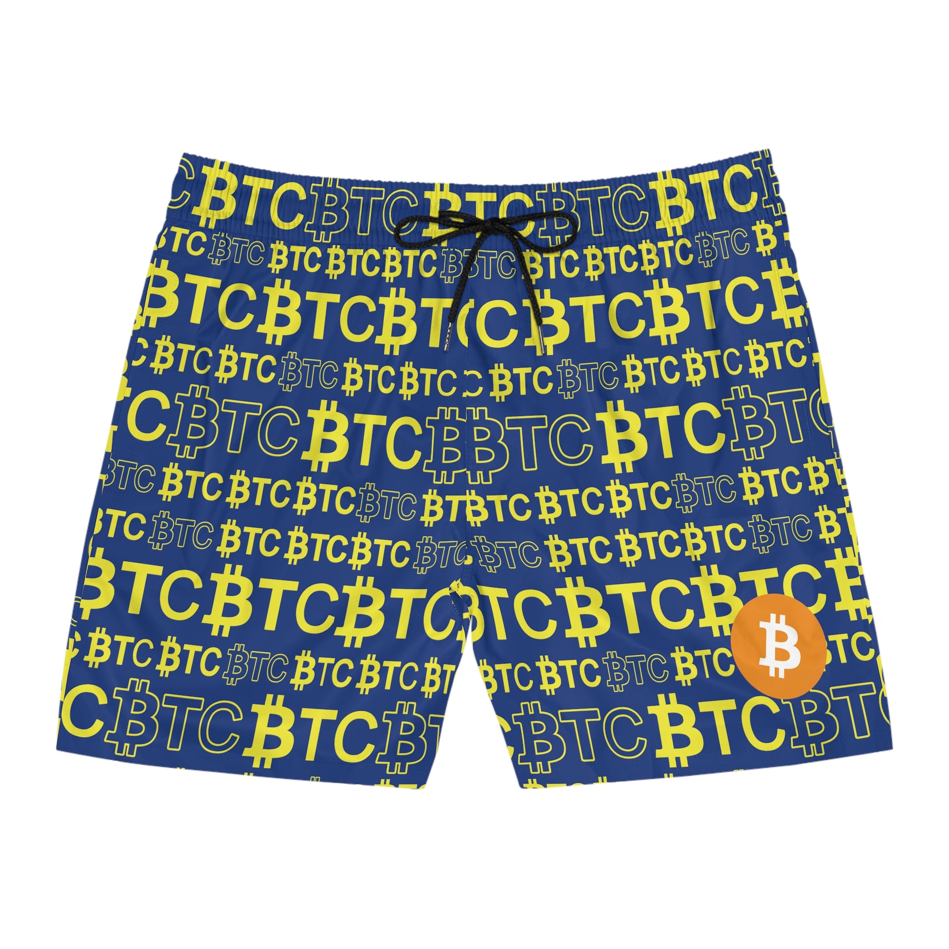 Bitcoin Dubai Yellow Swim Trunk In N Out Crypto