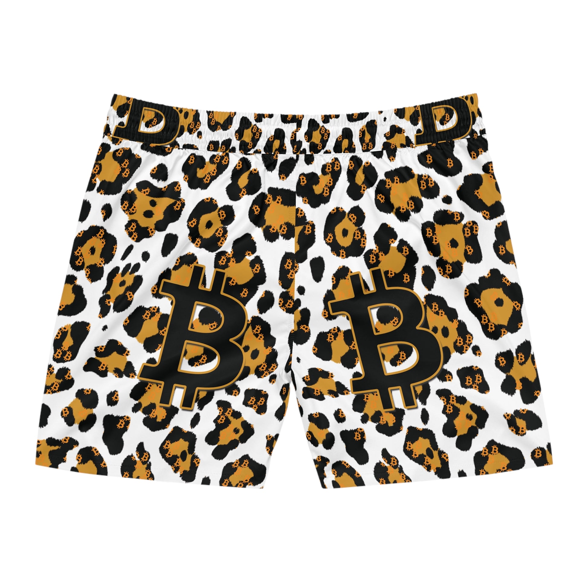 Bitcoin Leopard Swim Trunk In N Out Crypto