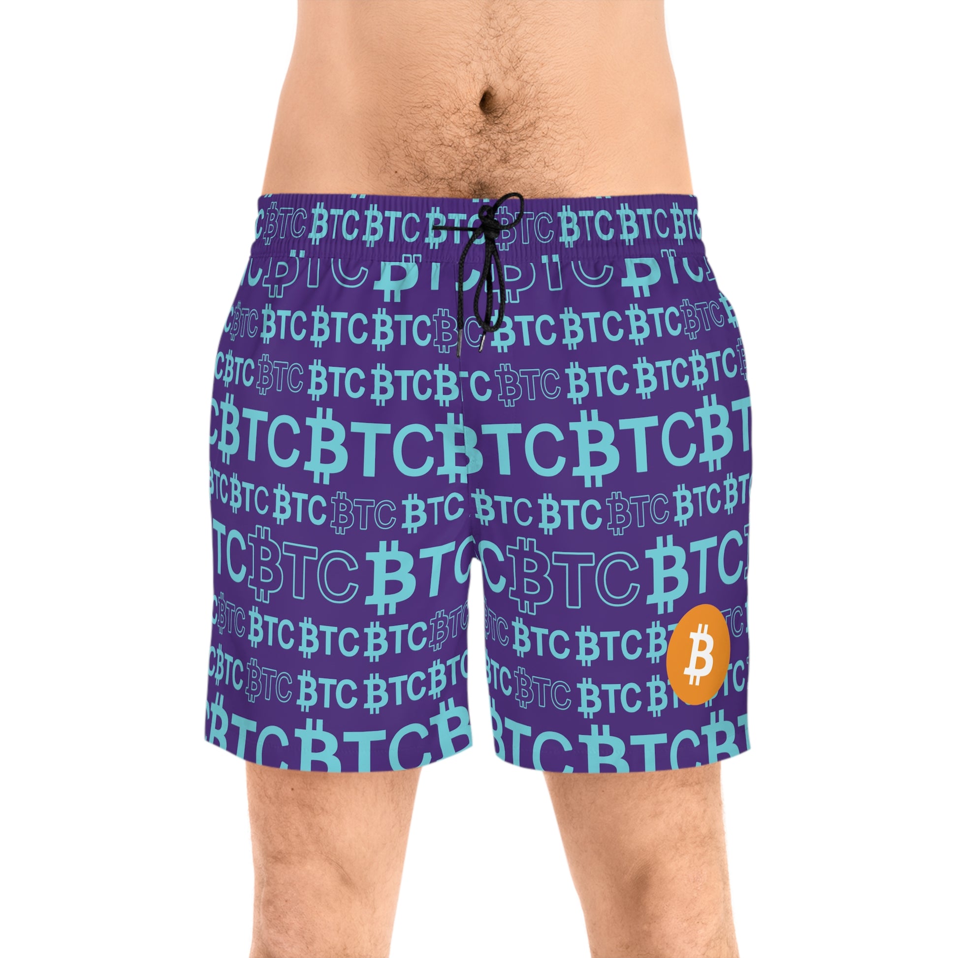 Bitcoin Dubai Purple Swim Trunk In N Out Crypto