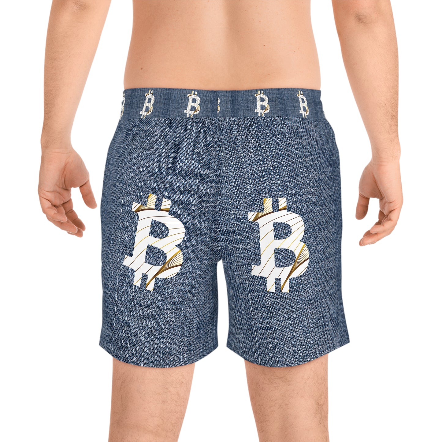 Bitcoin Jeans Club Swim Trunk In N Out Crypto