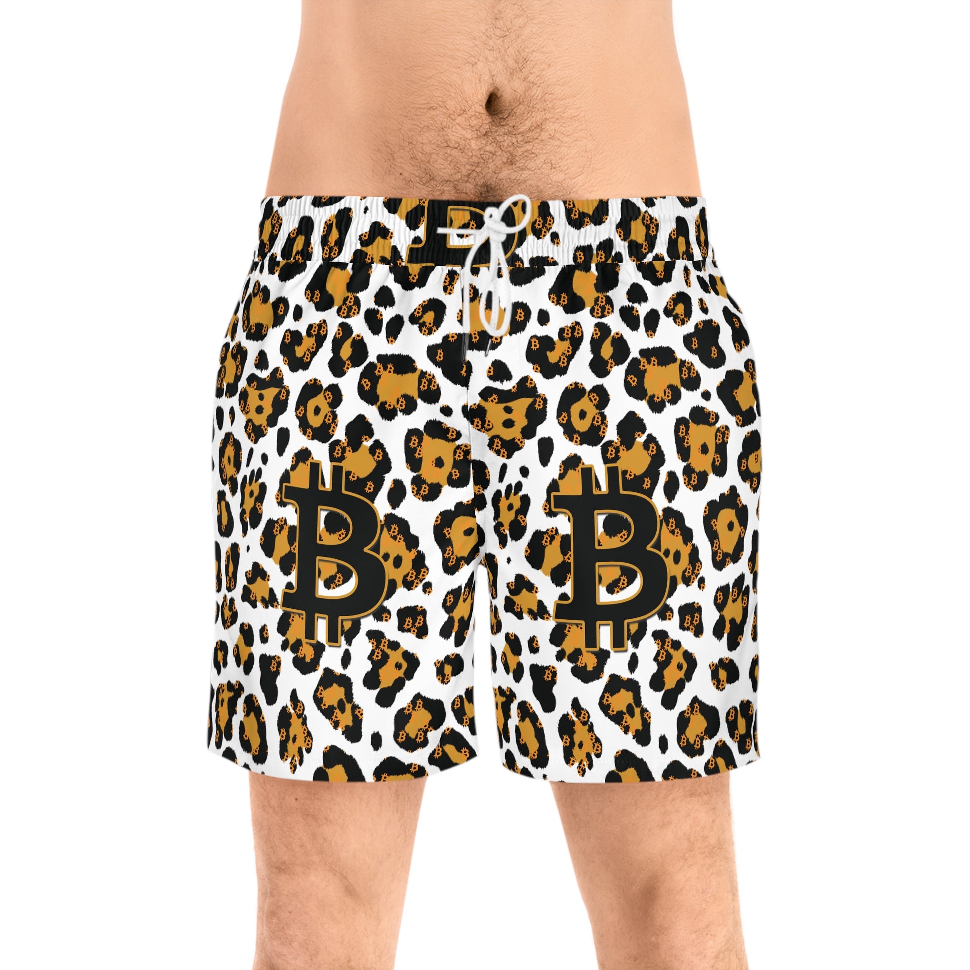 Bitcoin Leopard Swim Trunk In N Out Crypto