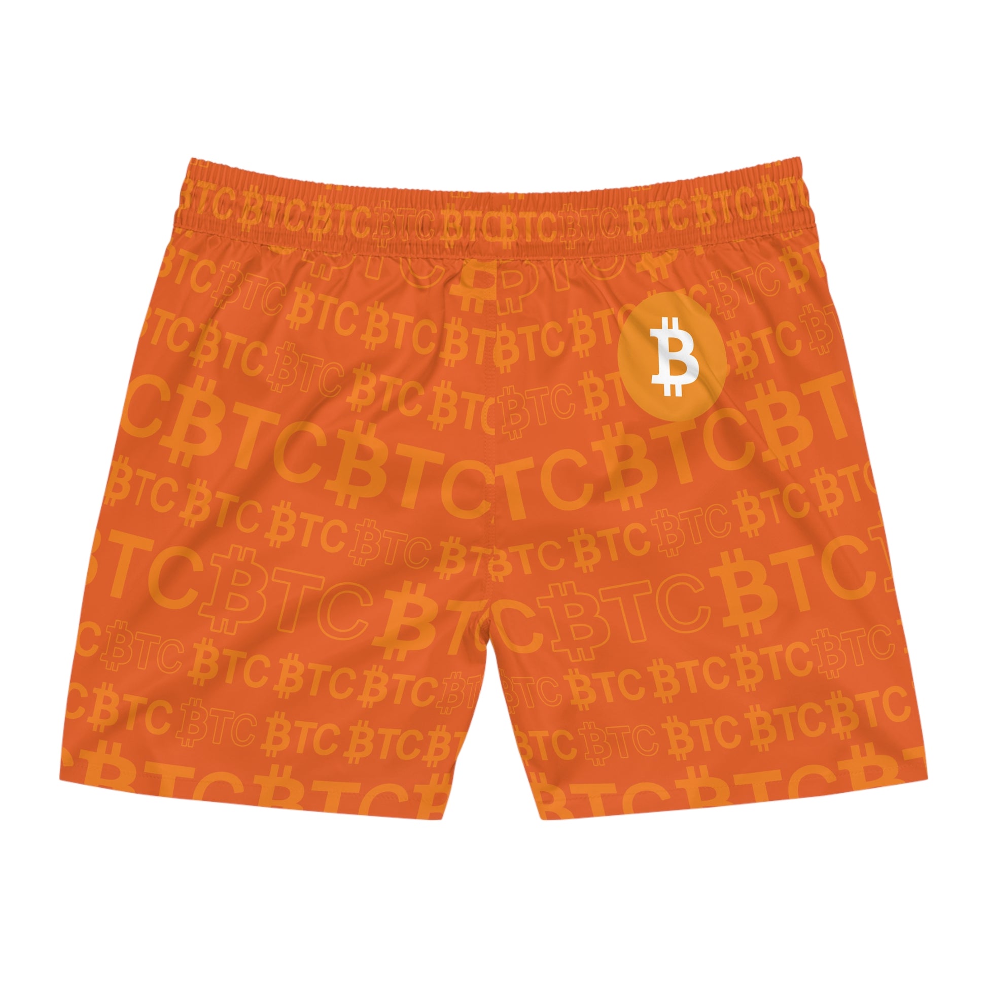 Bitcoin Dubai Orange Swim Trunk In N Out Crypto