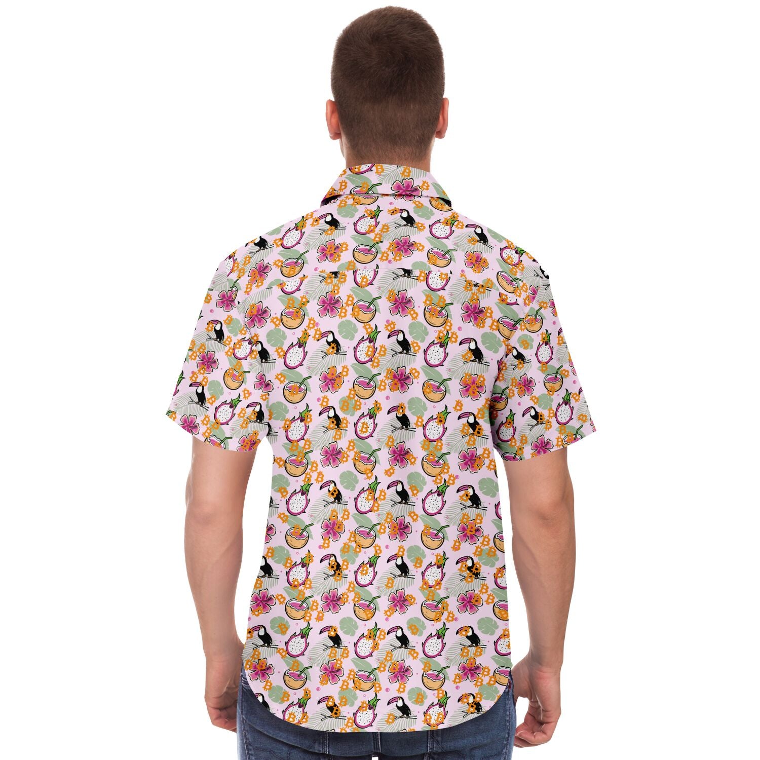 Bitcoin Tropical Oasis Shirt In N Out Crypto