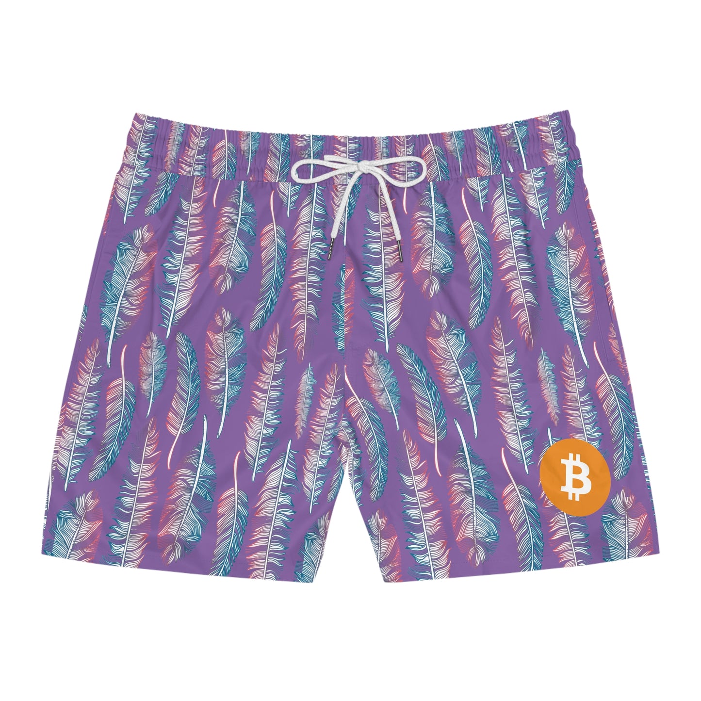 Bitcoin Featers Swim Trunk In N Out Crypto