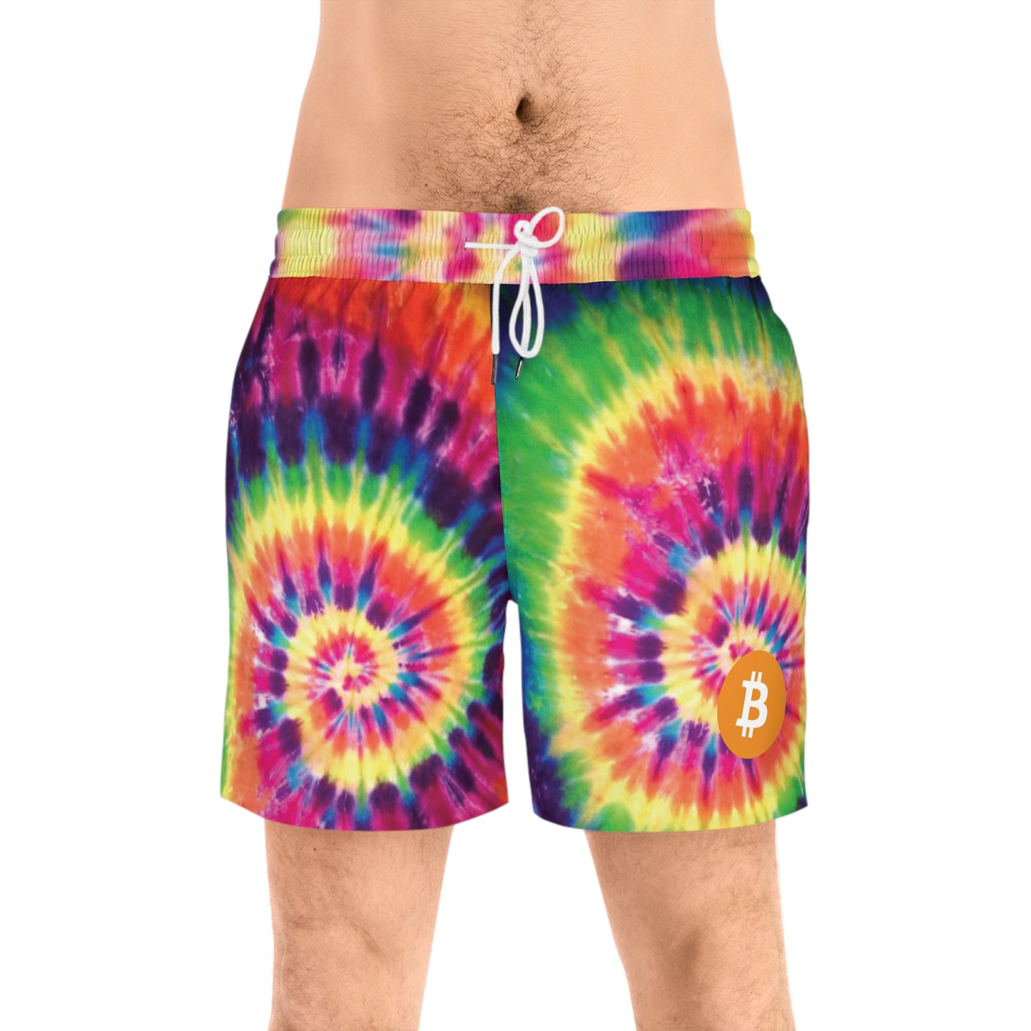 Bitcoin Colors Dye Swim Trunk In N Out Crypto