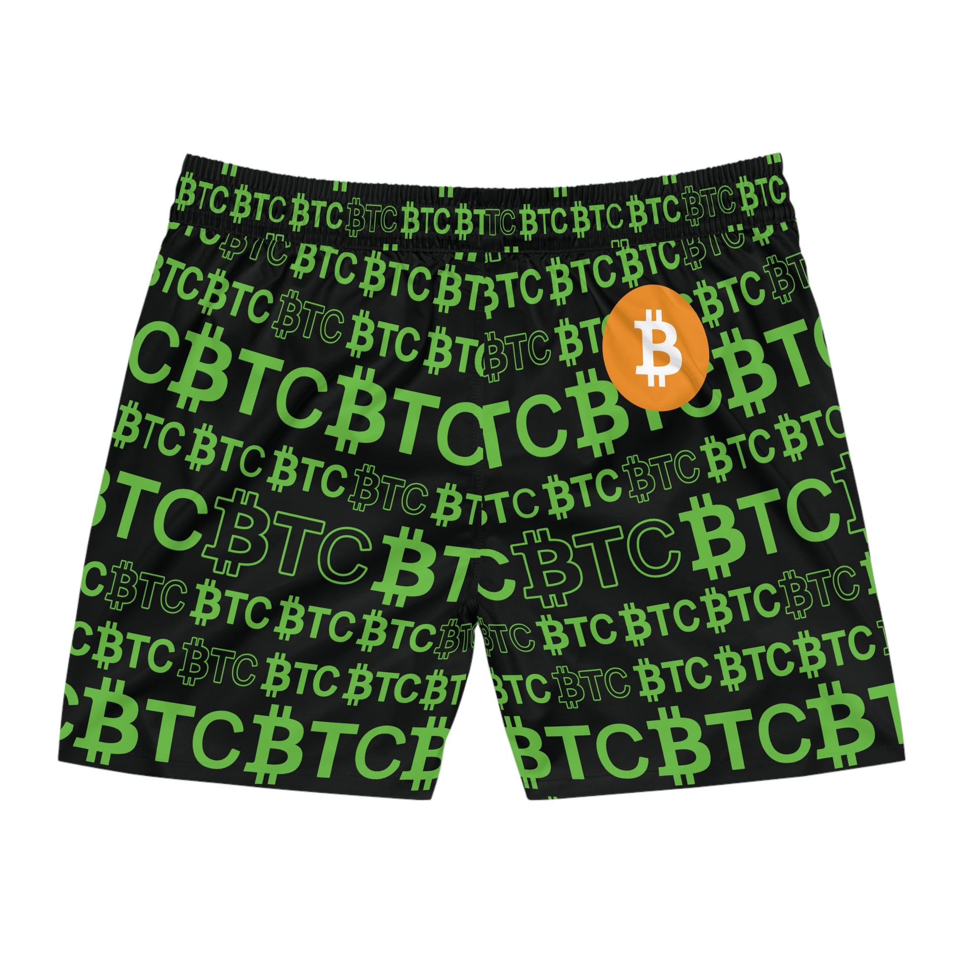 Bitcoin Dubai Green Swim Trunk In N Out Crypto