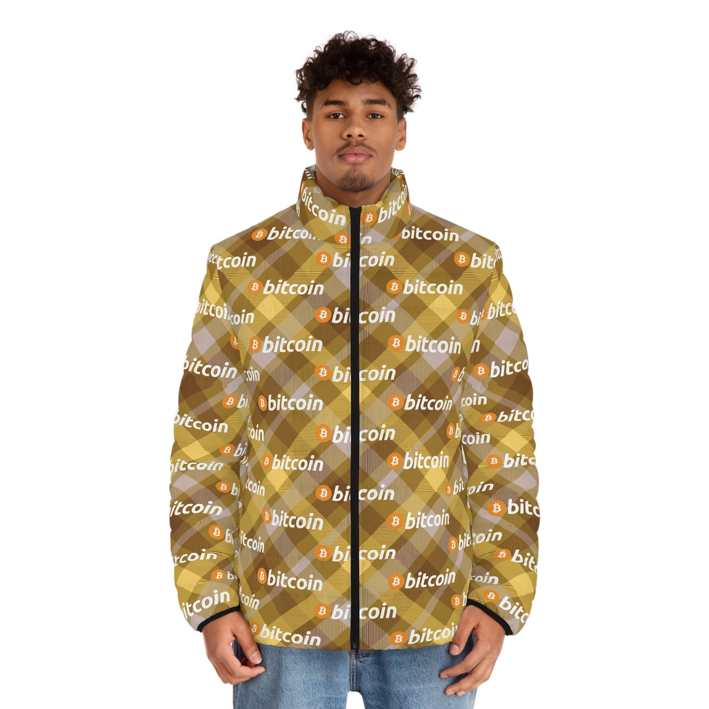 Bitcoin Kingswood Puffer Jacket Printify