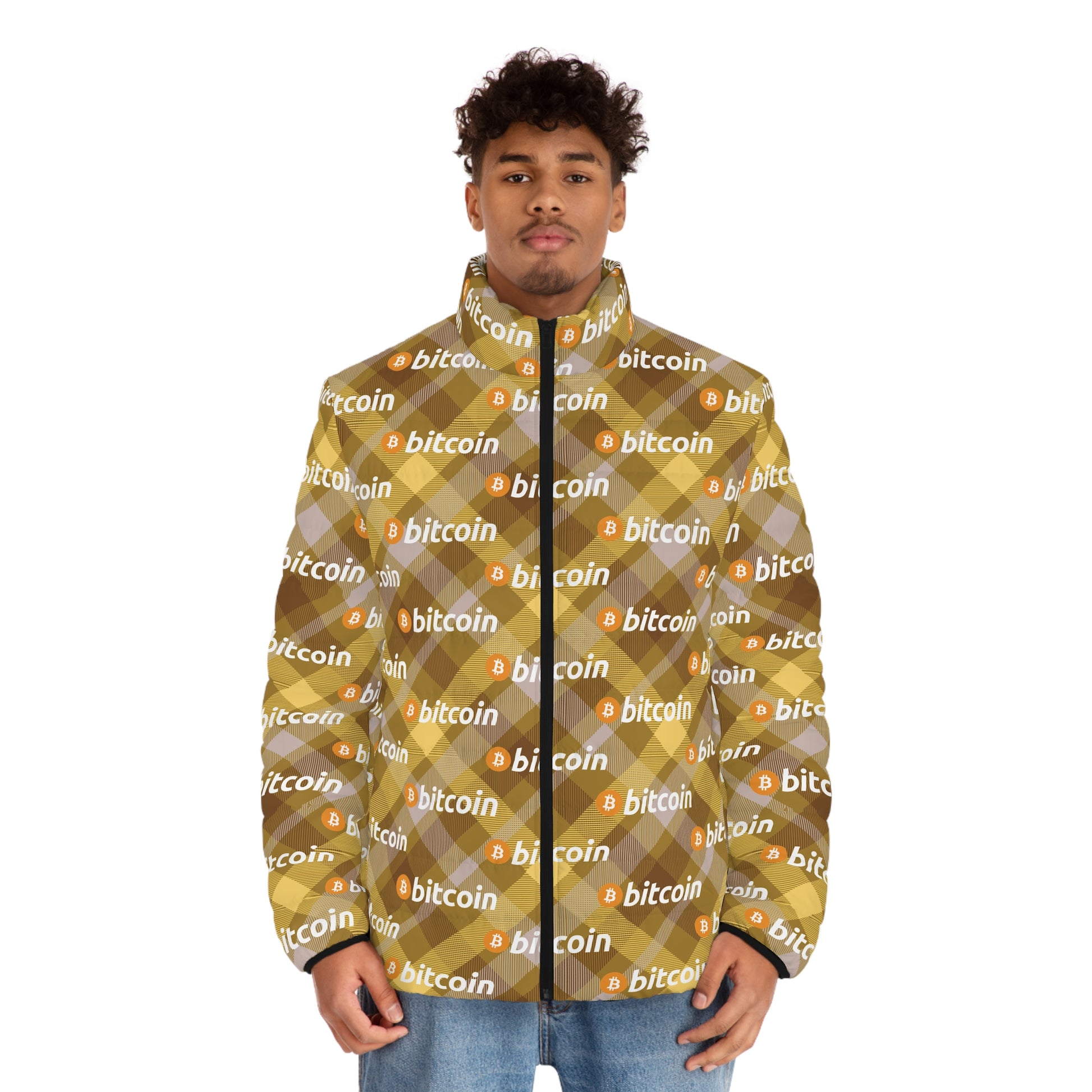 Bitcoin Kingswood Puffer Jacket Printify