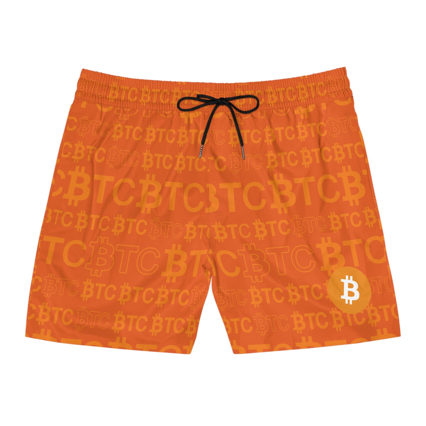 Bitcoin Dubai Orange Swim Trunk In N Out Crypto