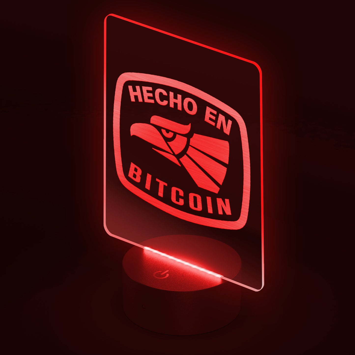 Bitcoin Echo Led Sign
