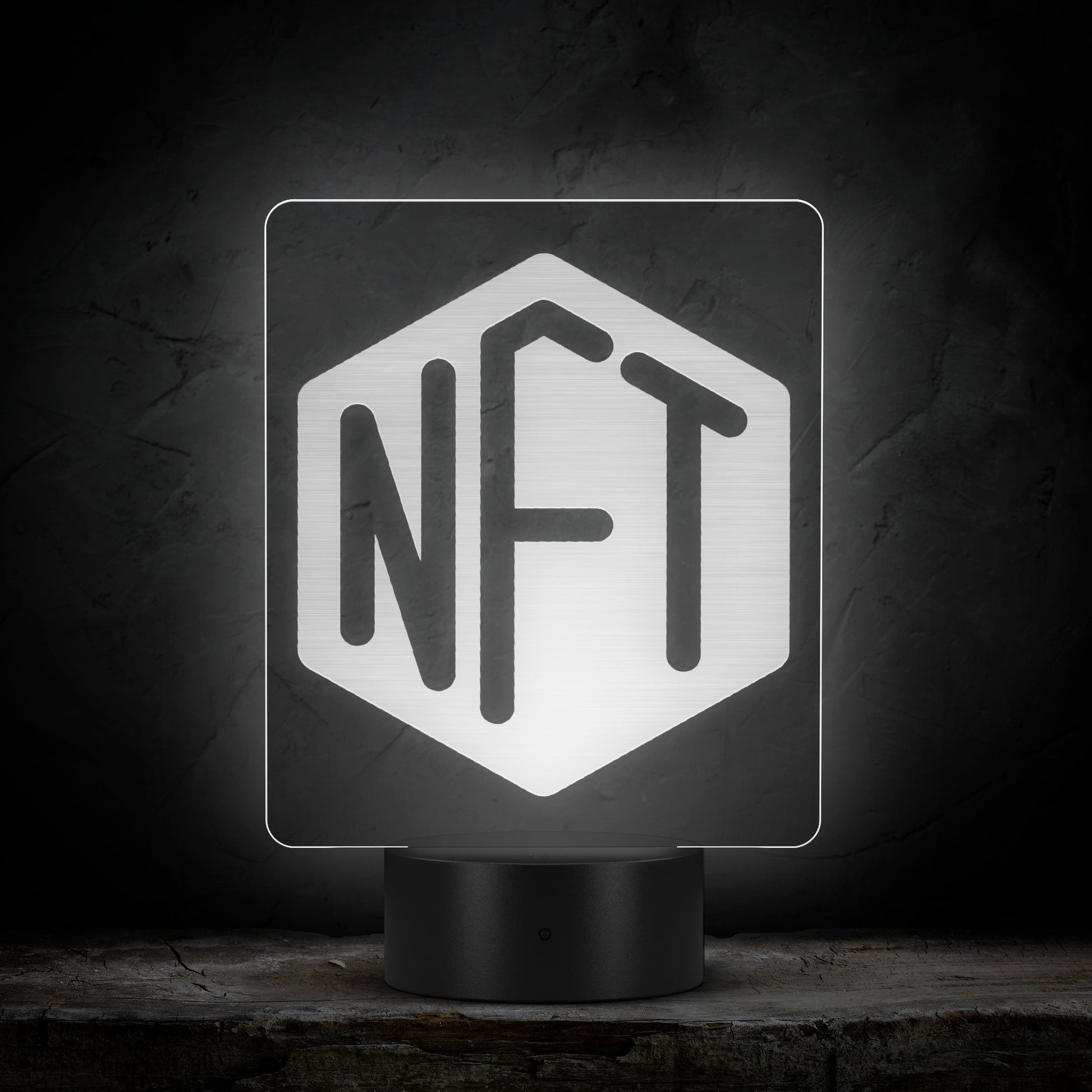 Nft Bold led Sign In N Out Crypto