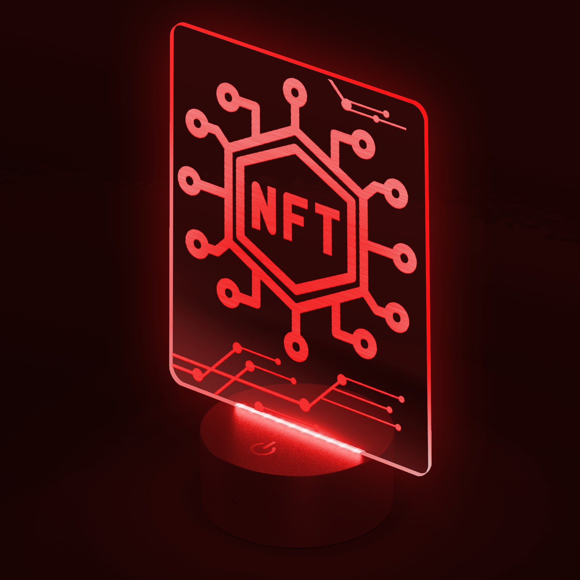 Nft Led Sign In N Out Crypto