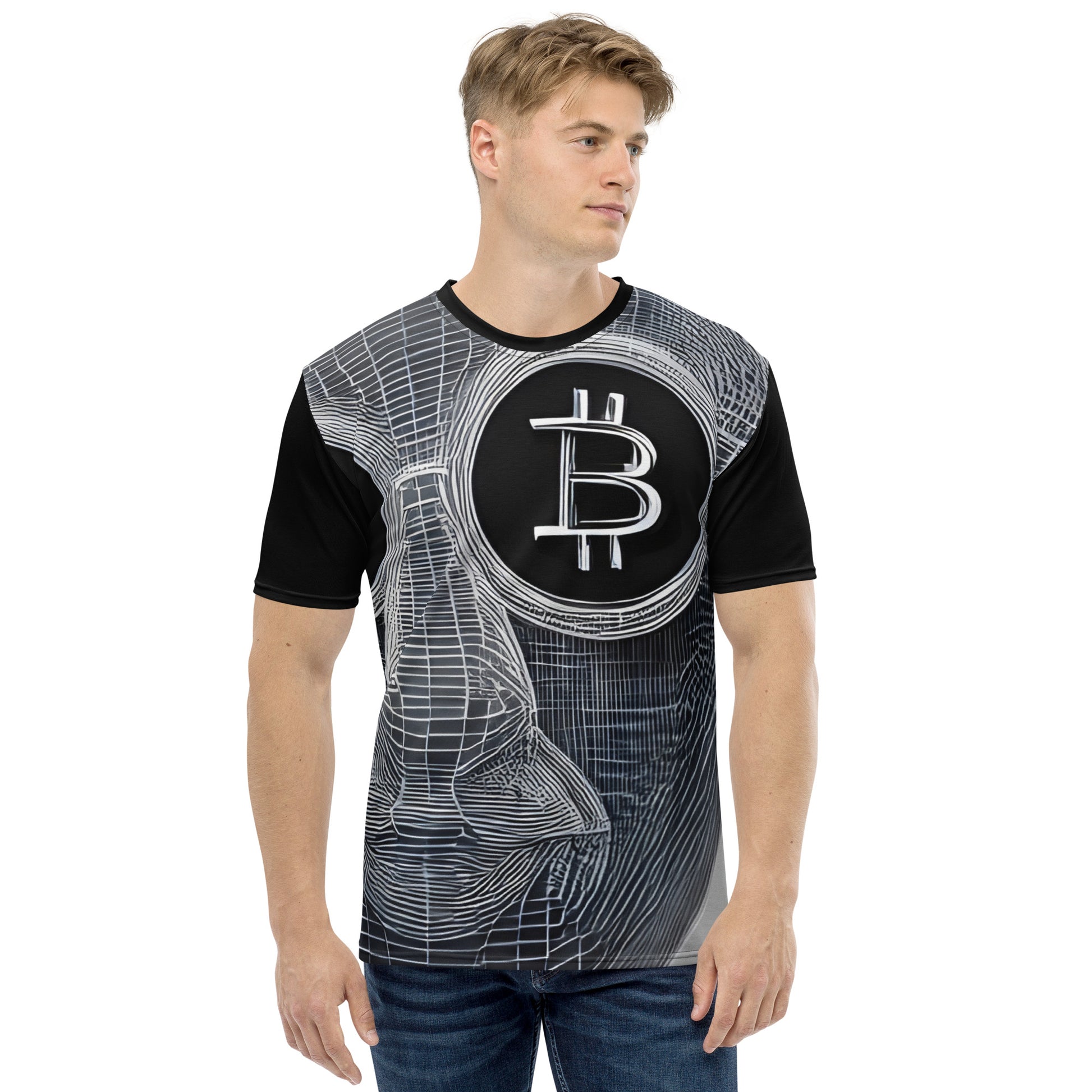 Bitcoin Black Hole Tee printful