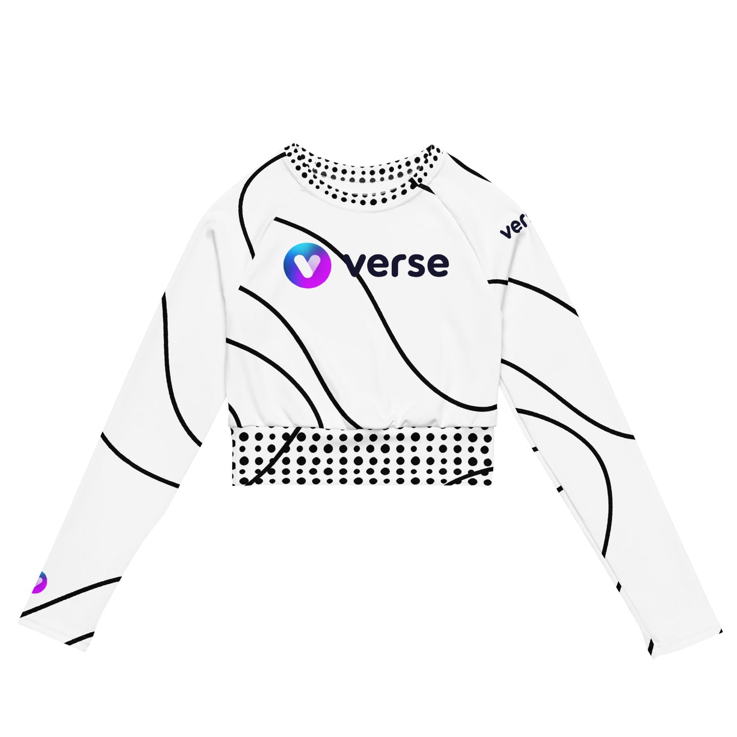 Verse Dots  Recycled Crop Top InNOutCrypto