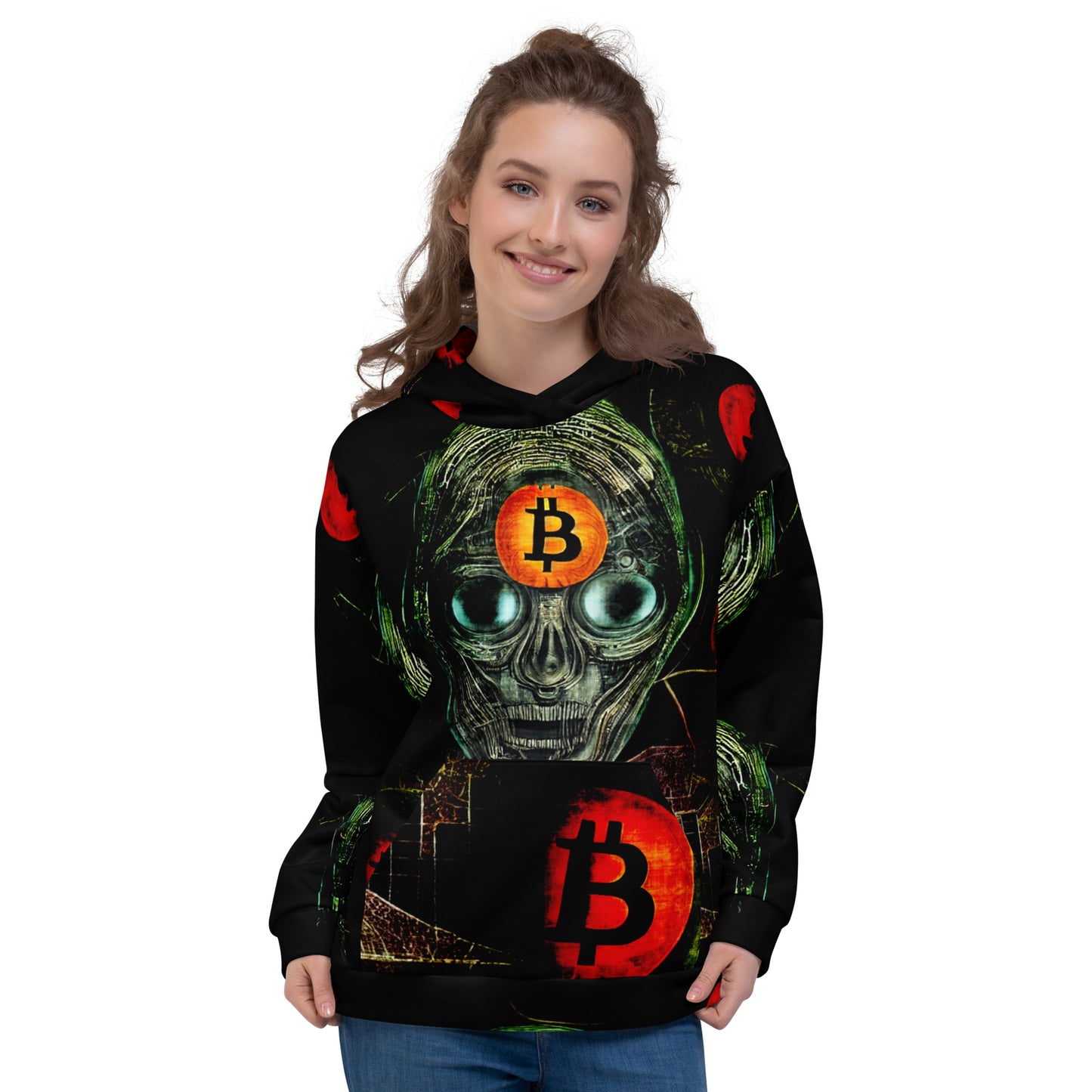 Bitcoin Zombie Hoodie
