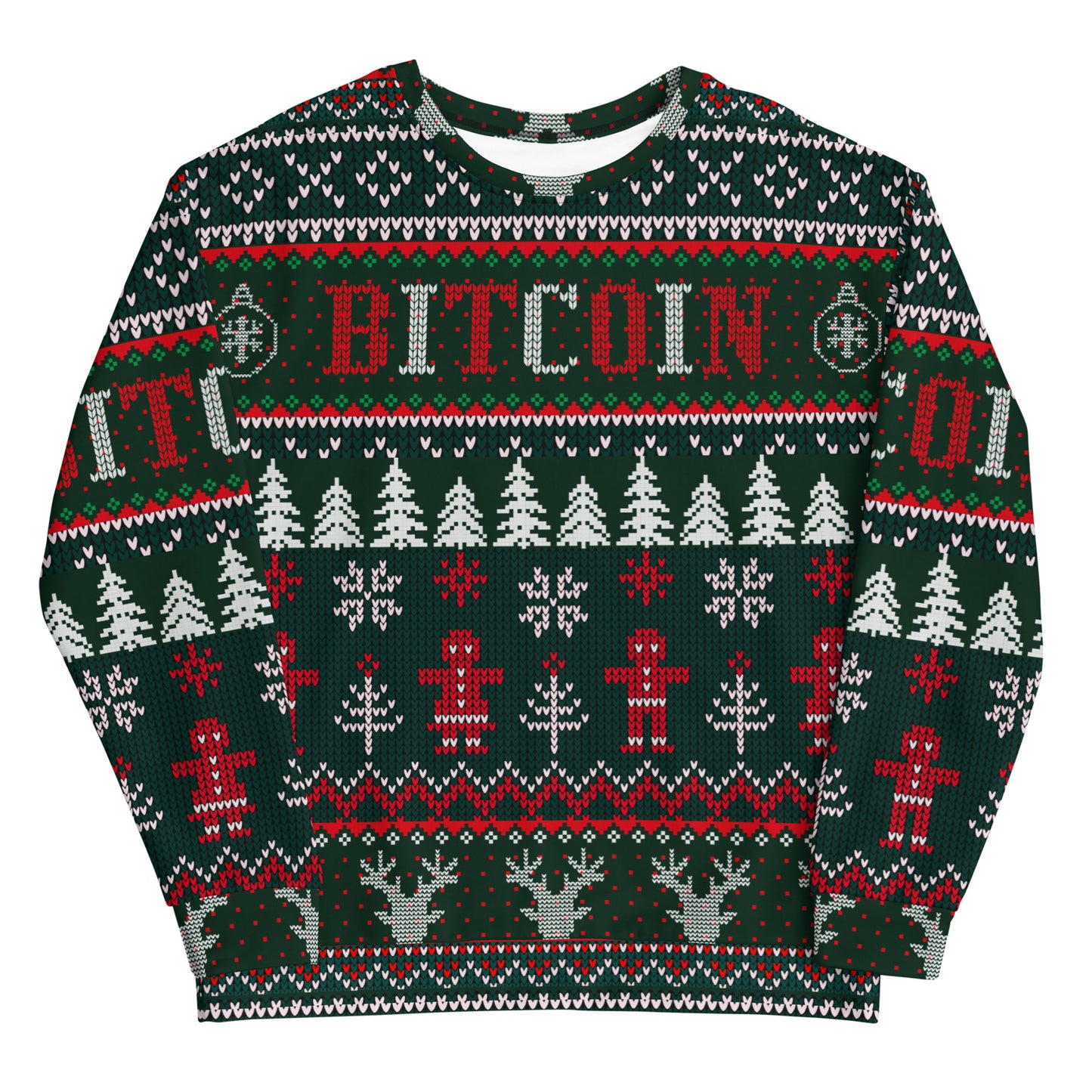 Bitcoin Snowman Sweatshirt