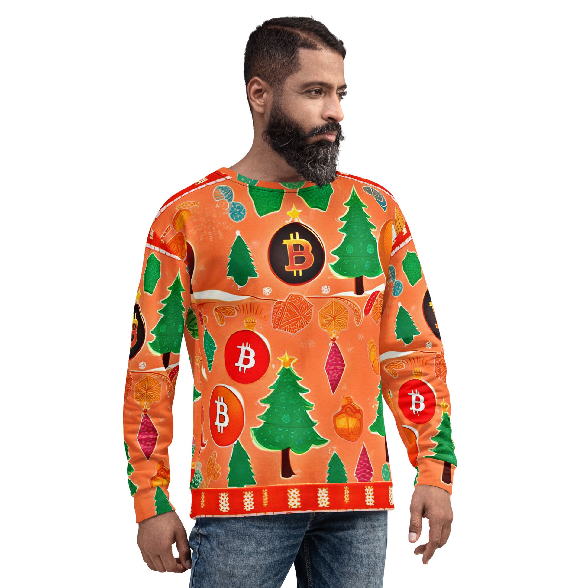 Bitcoin Santa Sweatshirt In N Out Crypto