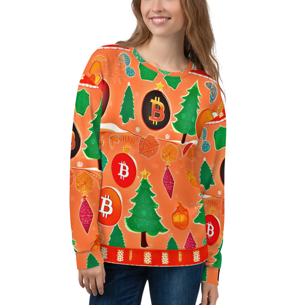 Bitcoin Santa Sweatshirt In N Out Crypto