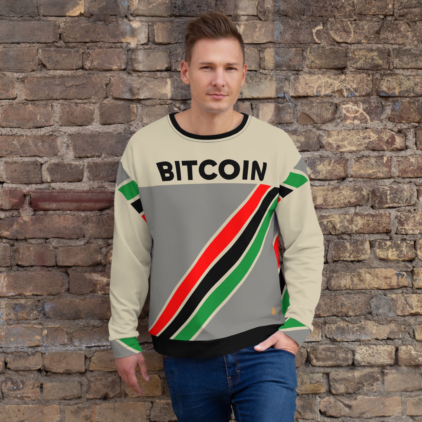 Bitcoin Cassette Sweatshirt