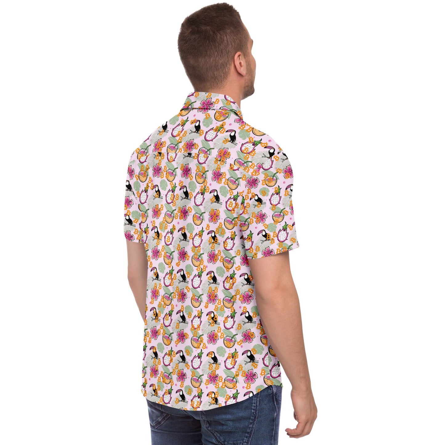 Bitcoin Tropical Oasis Shirt In N Out Crypto