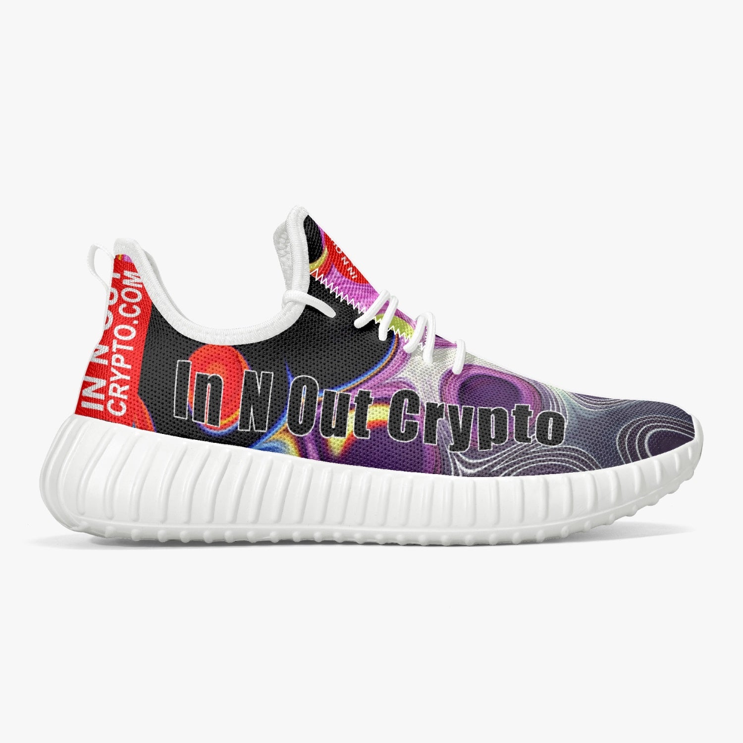 In N Out Promo White-Black Sneakers In N Out Crypto