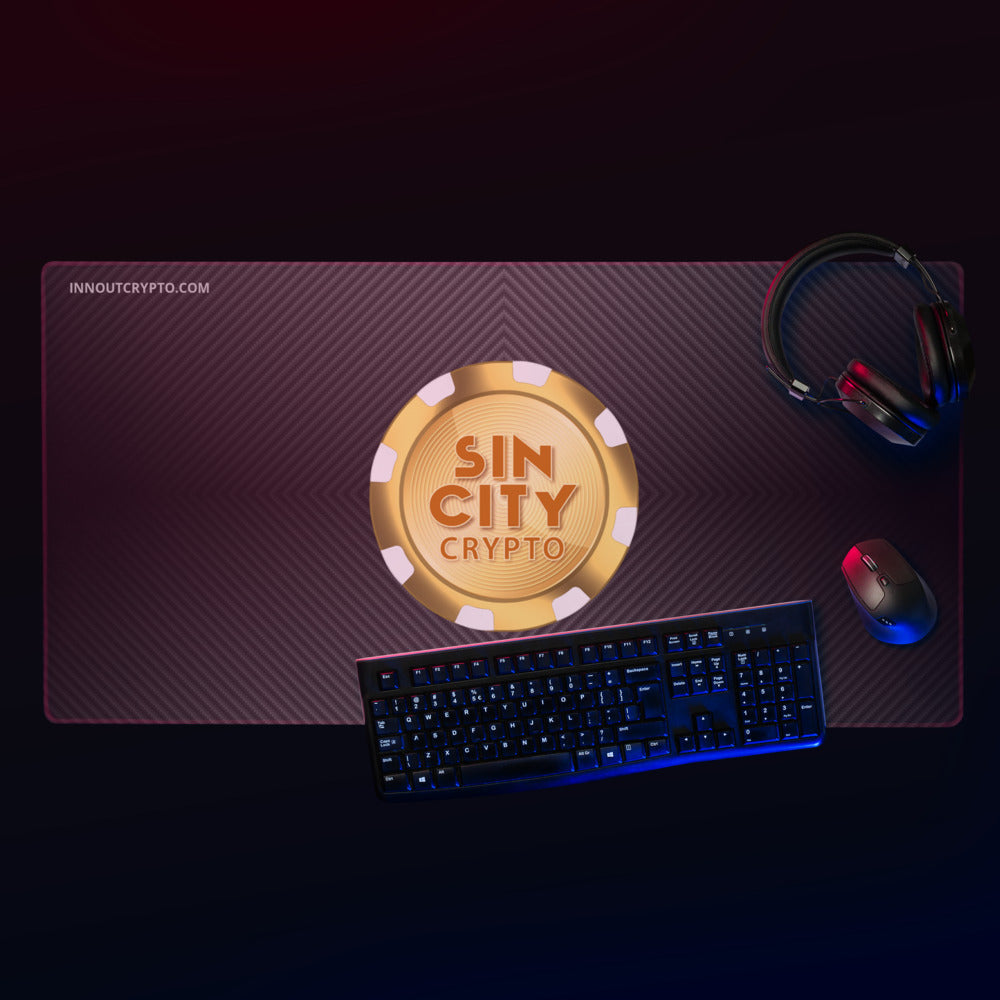 Sin City Crypto Gaming Mouse Pad