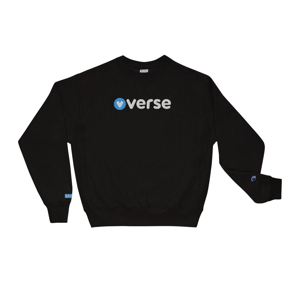 Verse Embroidered Champion Sweatshirt InNOutCrypto