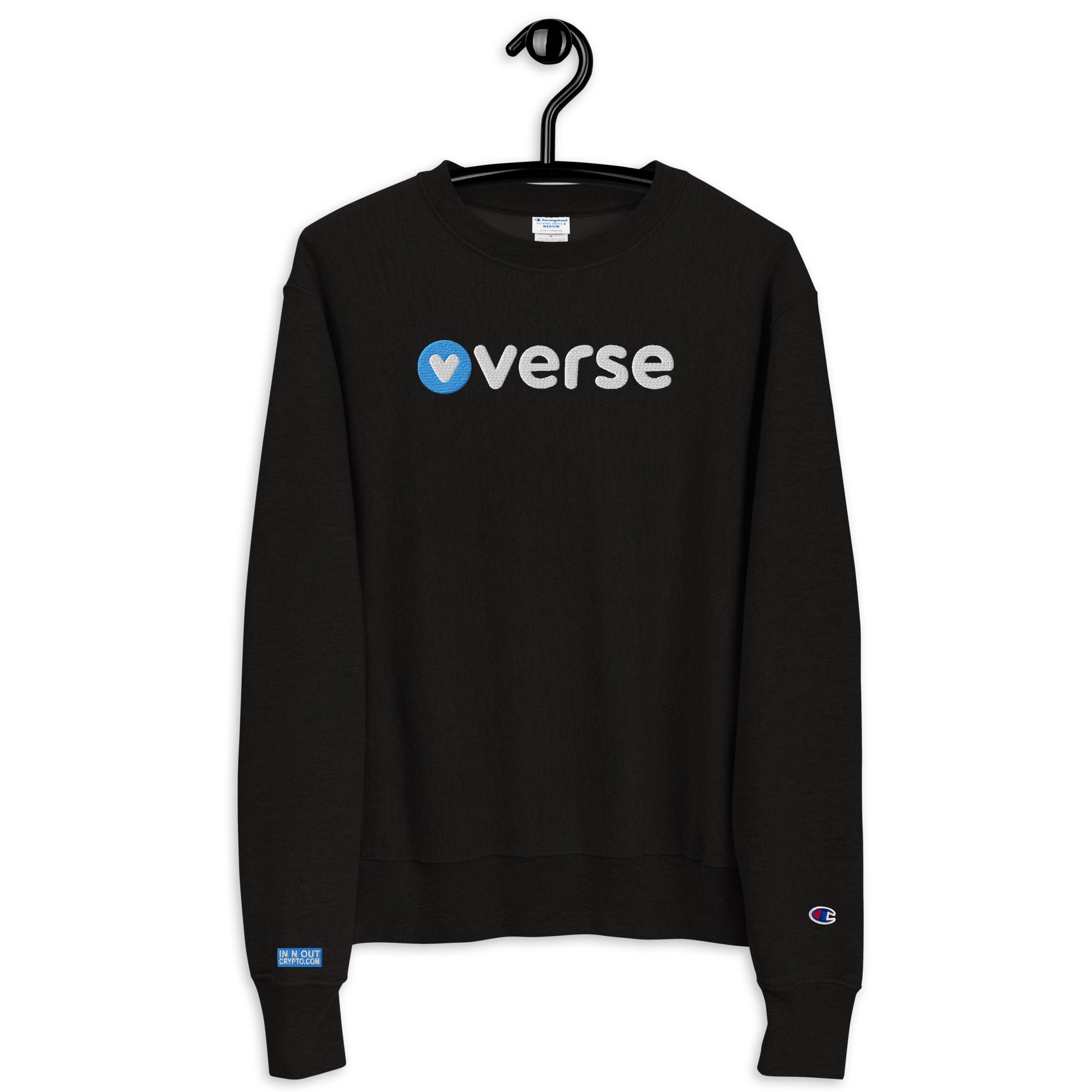 Verse Embroidered Champion Sweatshirt InNOutCrypto