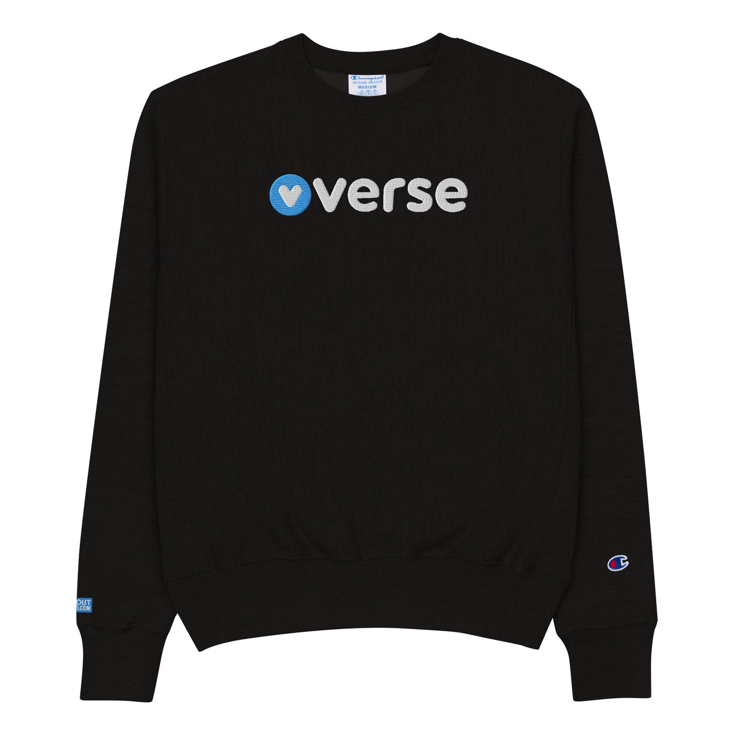 Verse Embroidered Champion Sweatshirt InNOutCrypto