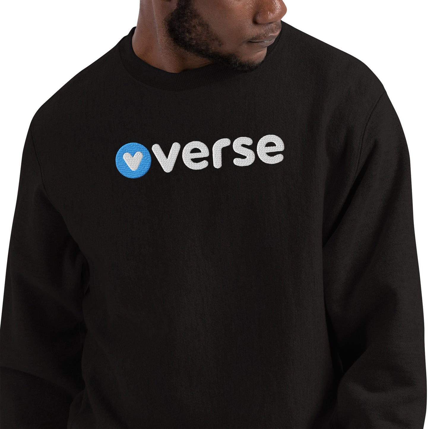 Verse Embroidered Champion Sweatshirt InNOutCrypto