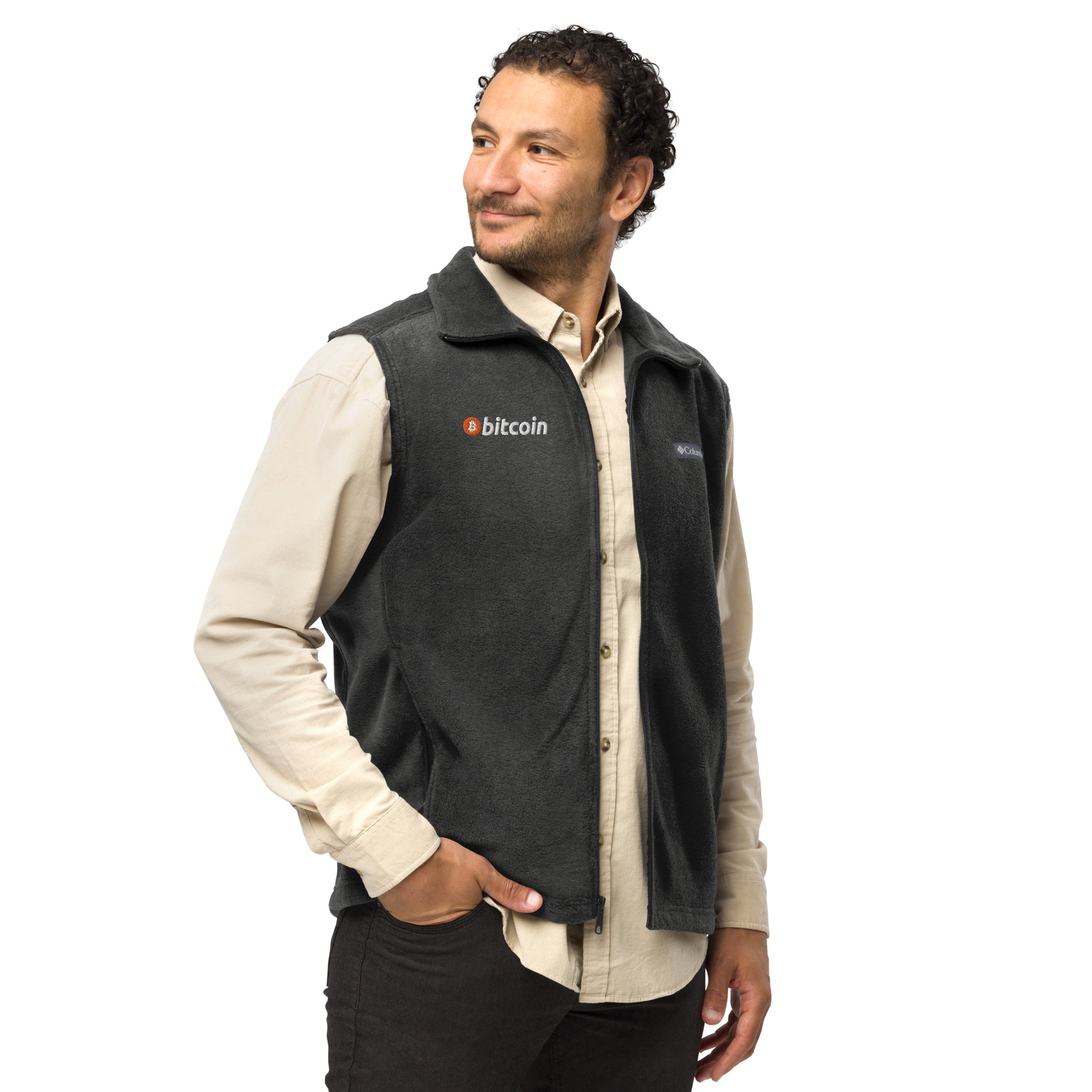 Bitcoin Classic Men’s Columbia Fleece Vest InNOutCrypto