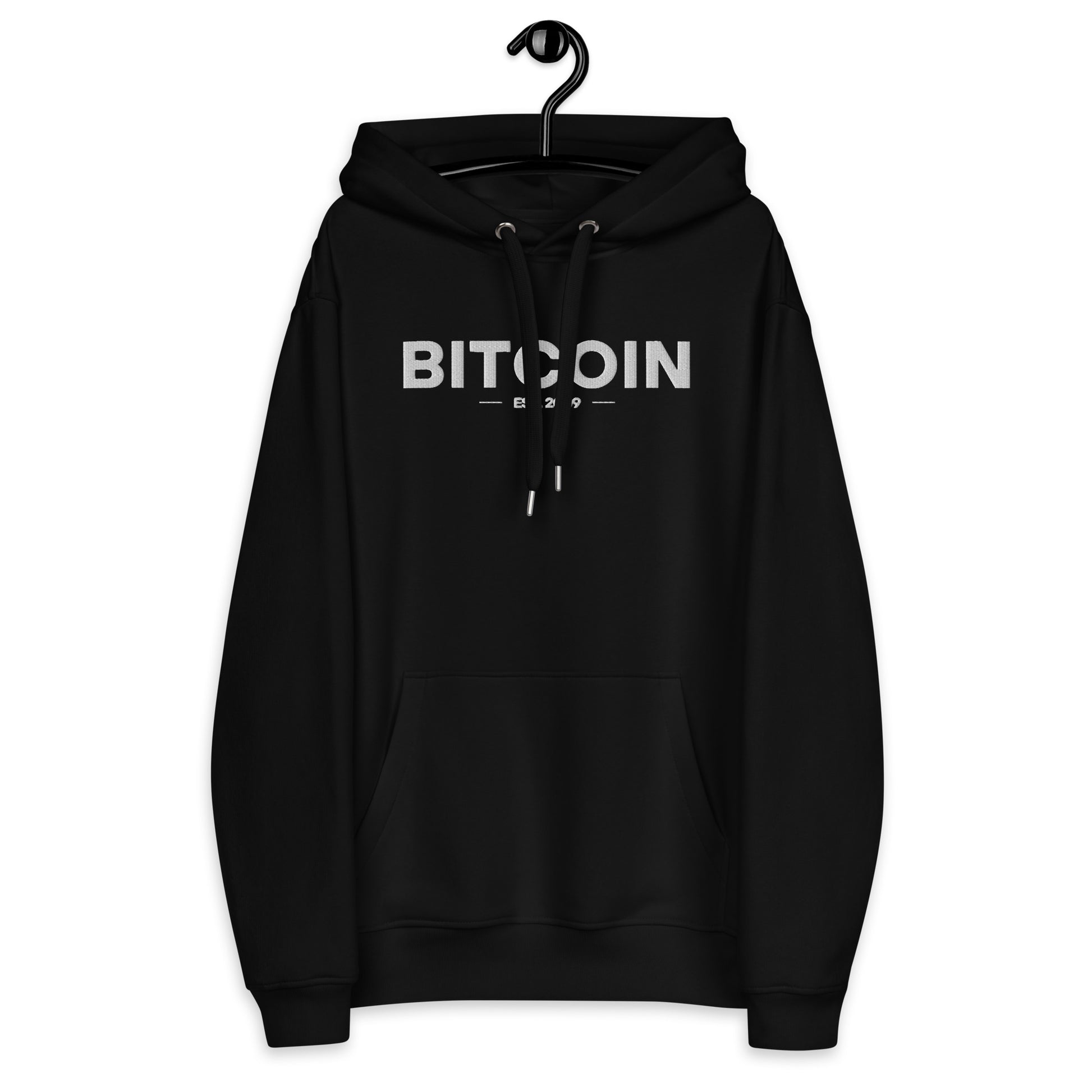 Bitcoin 2009 Embroidered Premium Eco Hoodie InNOutCrypto