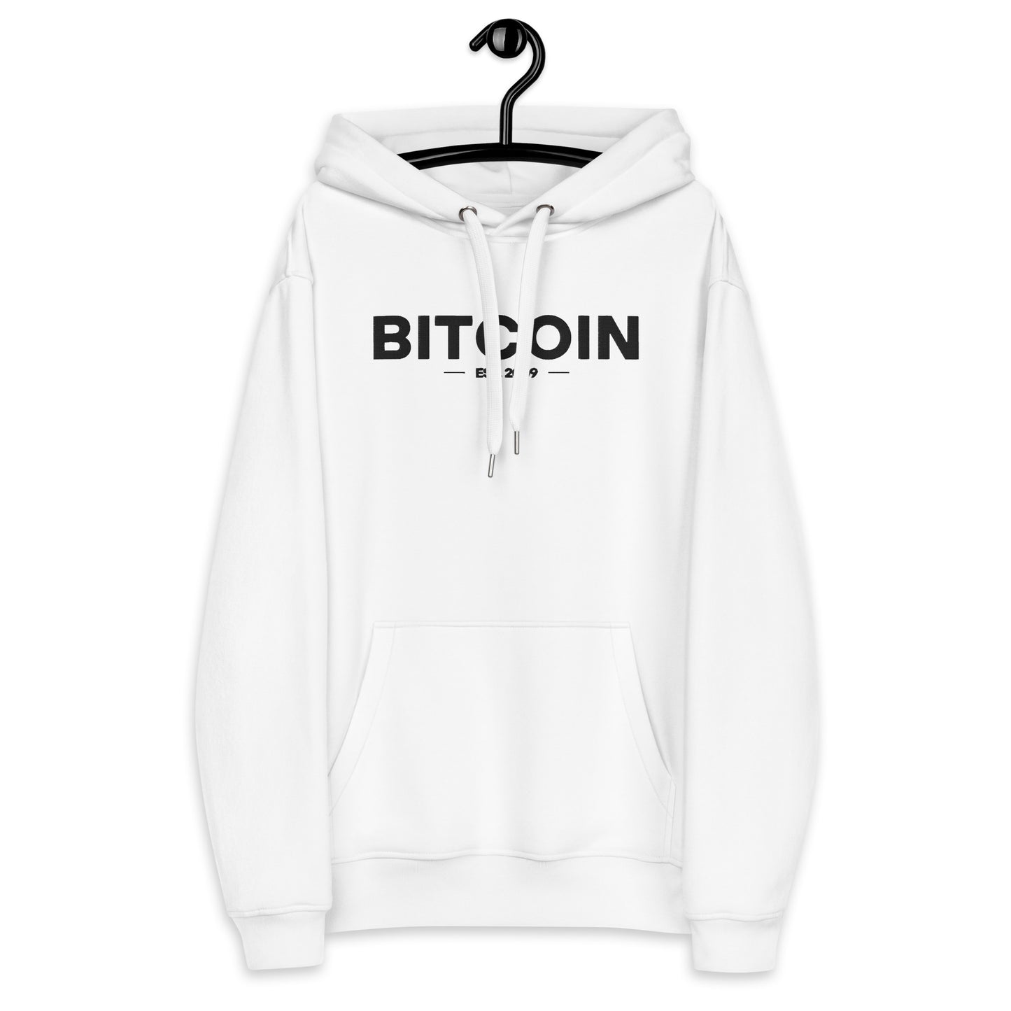 Bitcoin 2009 Embroidered Premium Eco Hoodie InNOutCrypto