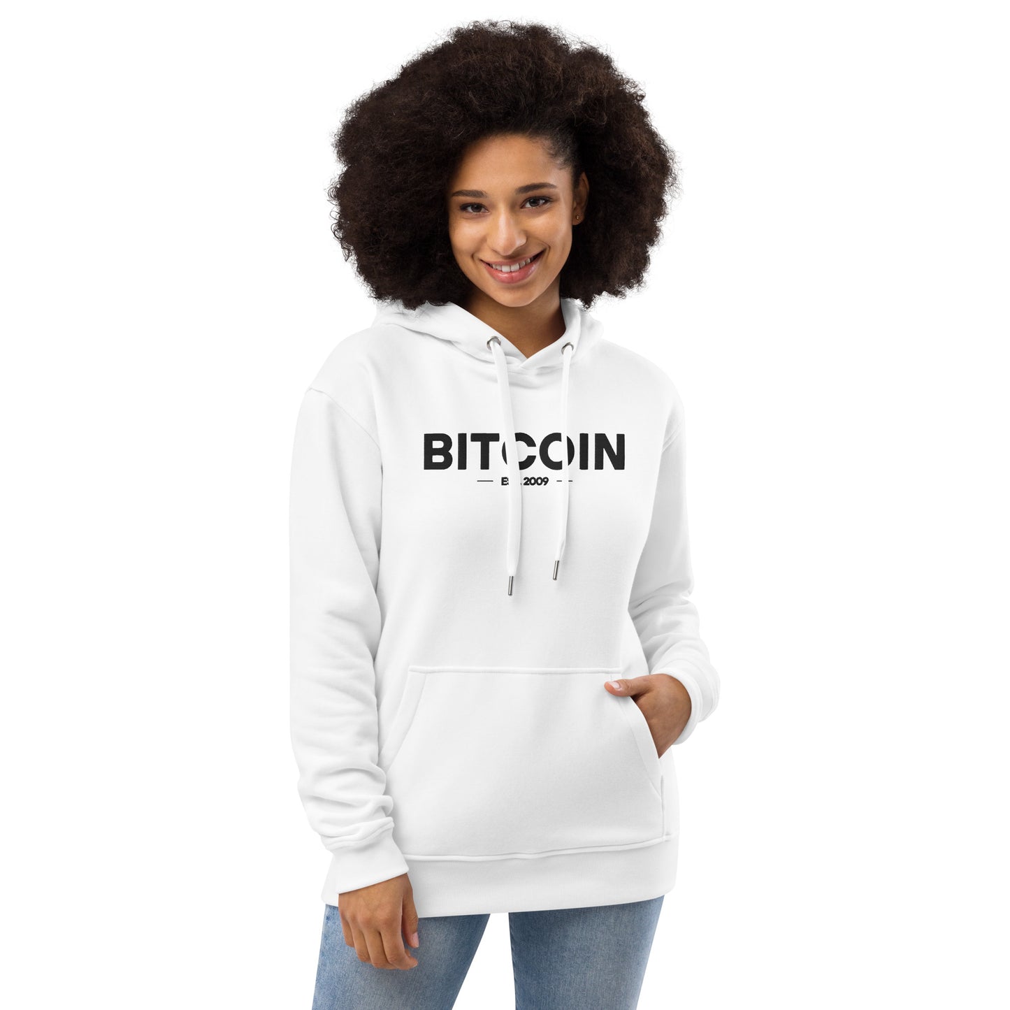 Bitcoin 2009 Embroidered Premium Eco Hoodie InNOutCrypto