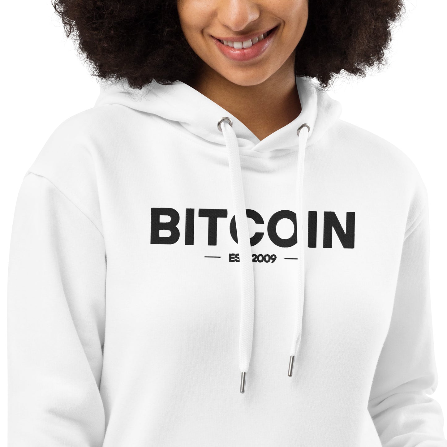 Bitcoin 2009 Embroidered Premium Eco Hoodie InNOutCrypto