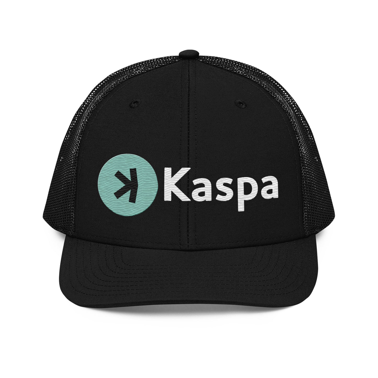 Kaspa Embroidered Trucker Hat InNOutCrypto