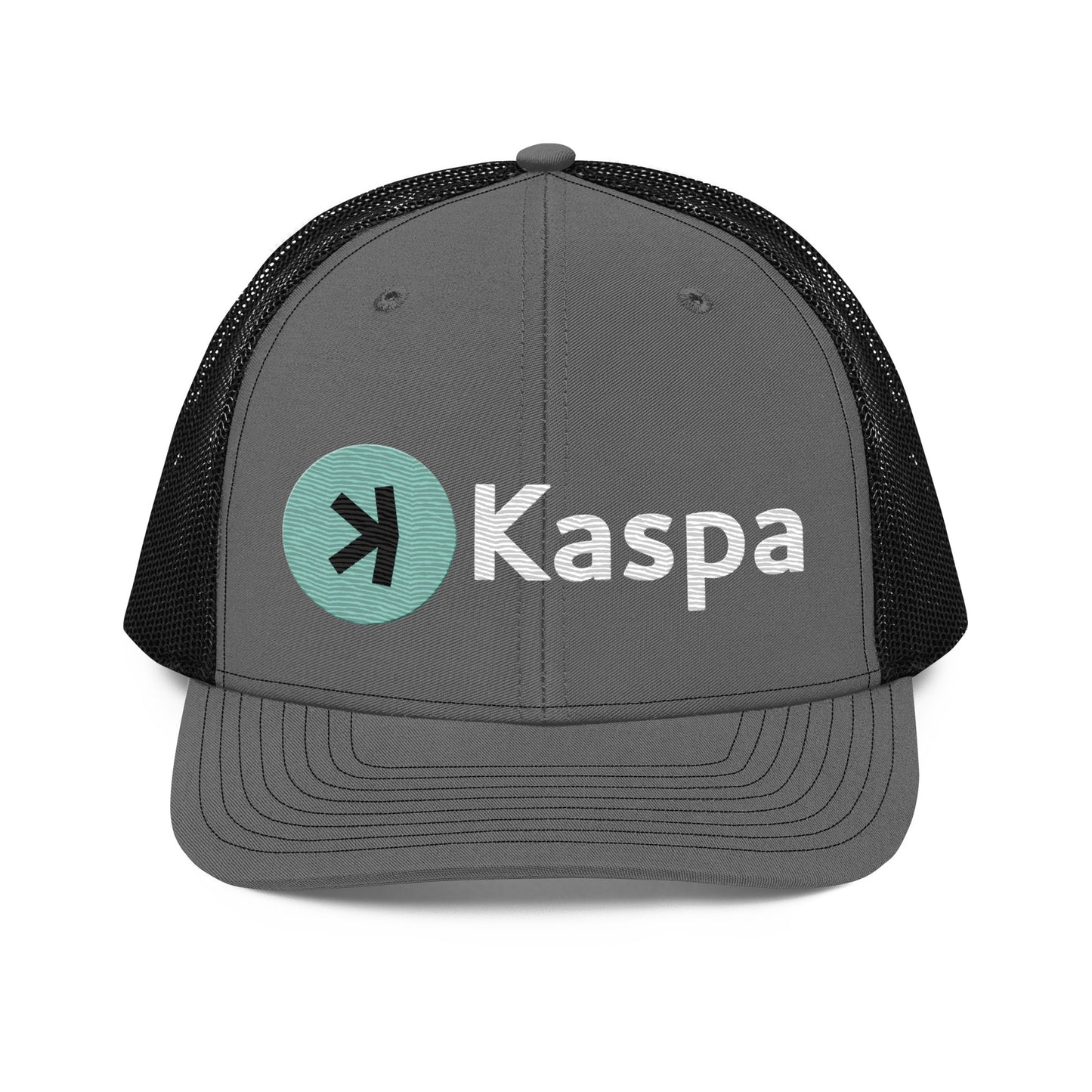 Kaspa Embroidered Trucker Hat InNOutCrypto