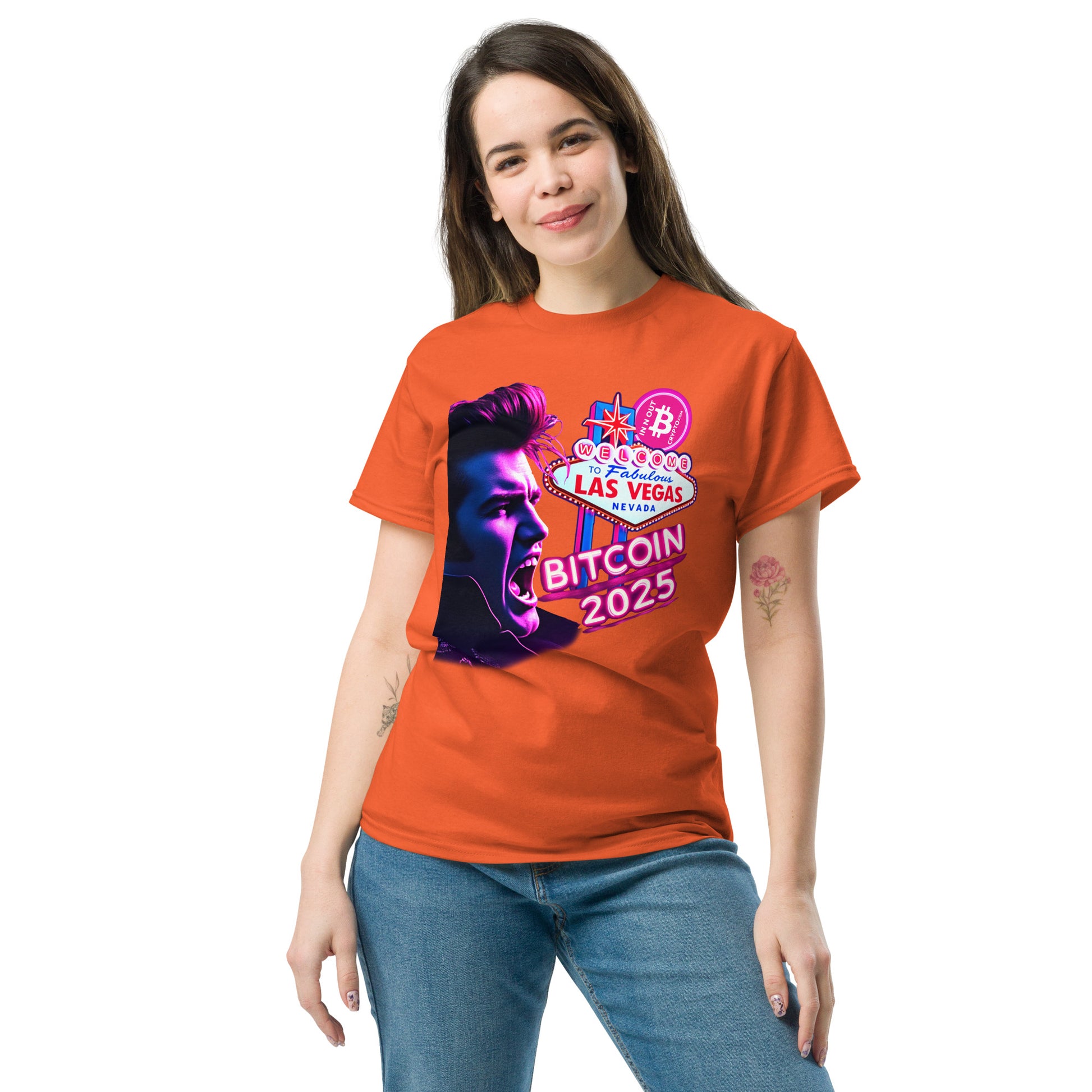 Bitcoin Las Vegas 2025 Innoutcrypto T-Shirt InNOutCrypto