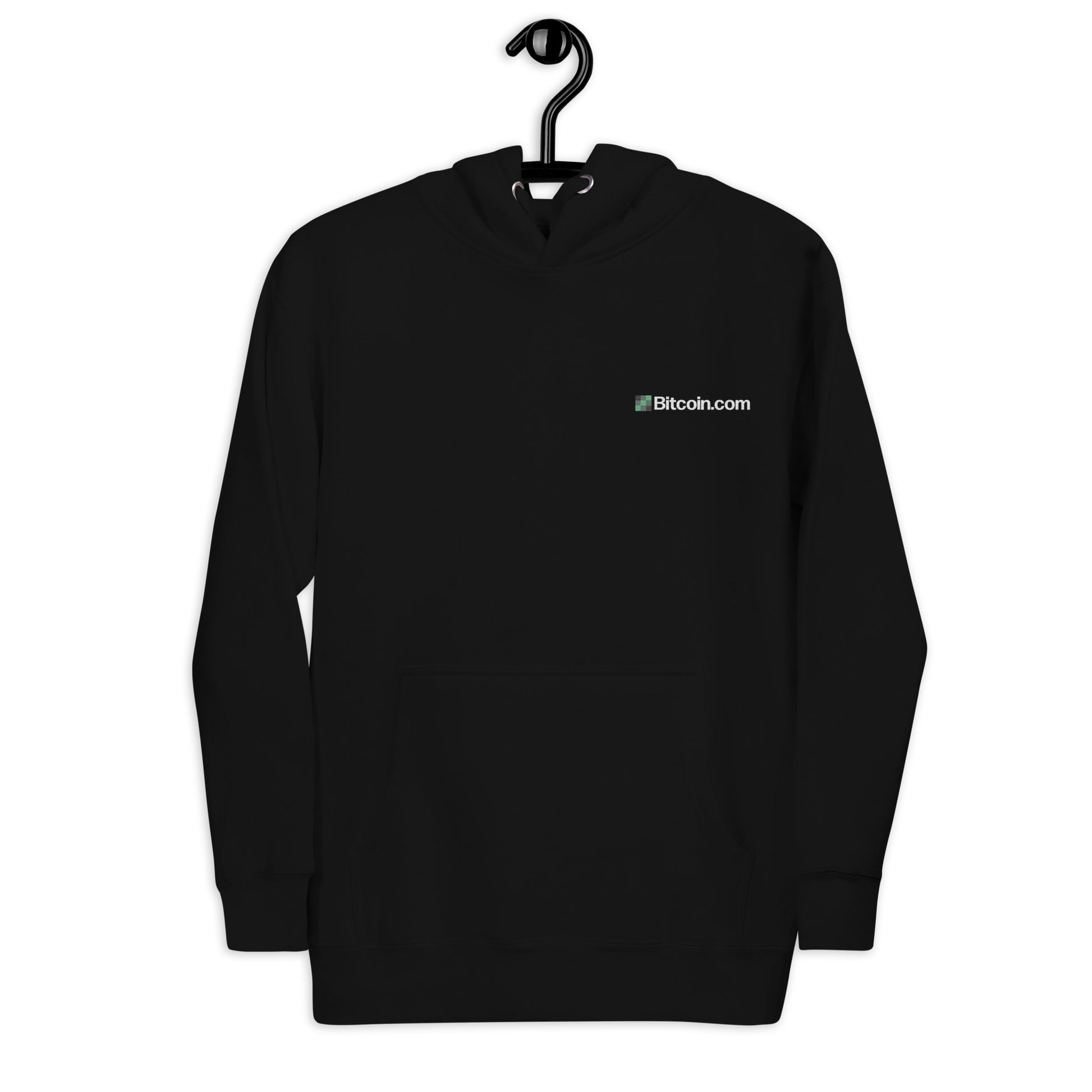 BitcoinCom Pocket Embroidered Premium Hoodie InNOutCrypto