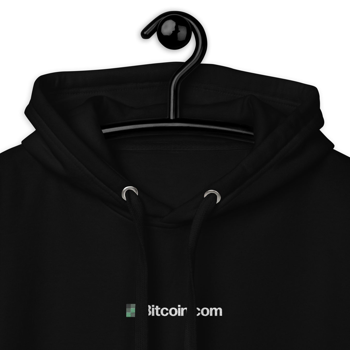 BitcoinCom Minimal Embroidered Premium Hoodie InNOutCrypto