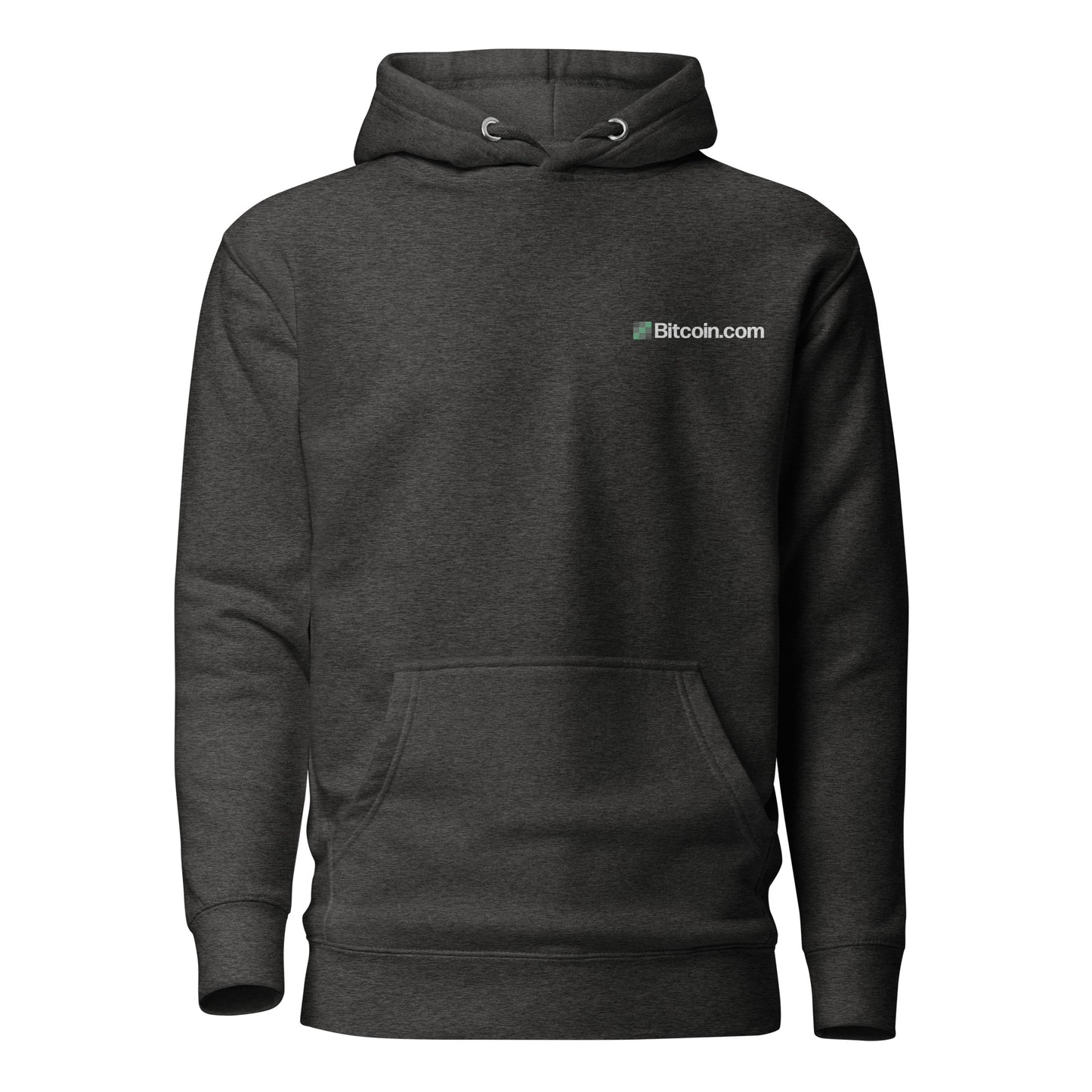 BitcoinCom Pocket Embroidered Premium Hoodie InNOutCrypto