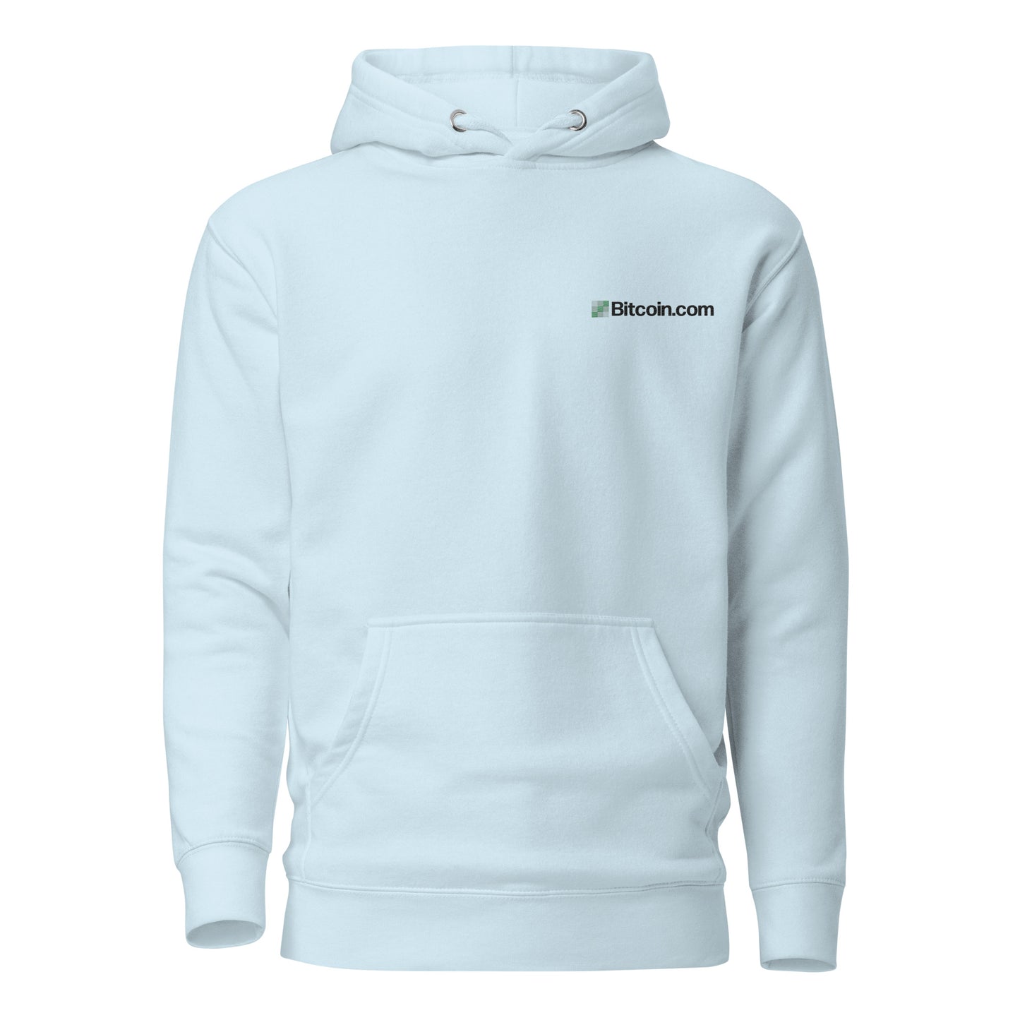 BitcoinCom Pocket Embroidered Premium Hoodie InNOutCrypto