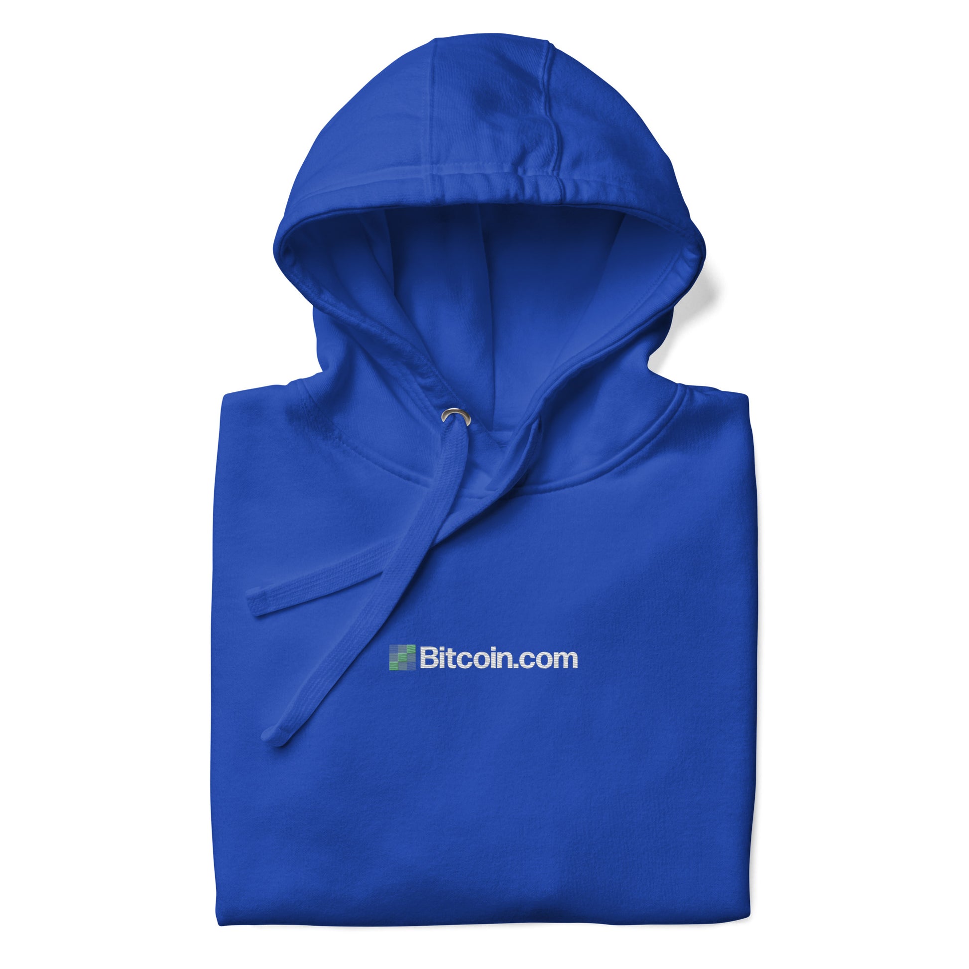 BitcoinCom Minimal Embroidered Premium Hoodie InNOutCrypto